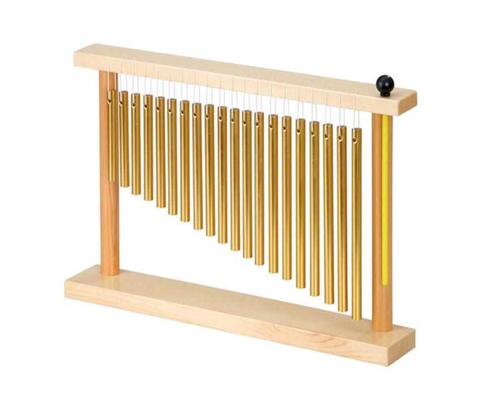 Betzold Chime Bar Chime mit Holz-Stativ – Klangspiel Musik Instrument