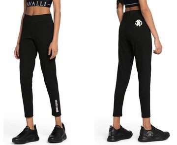 roberto cavalli Leggings ROBERTO CAVALLI FIRENZE LOGO LEGGINGS JEGGINGS GUMMIBAND PANTS JOGGING