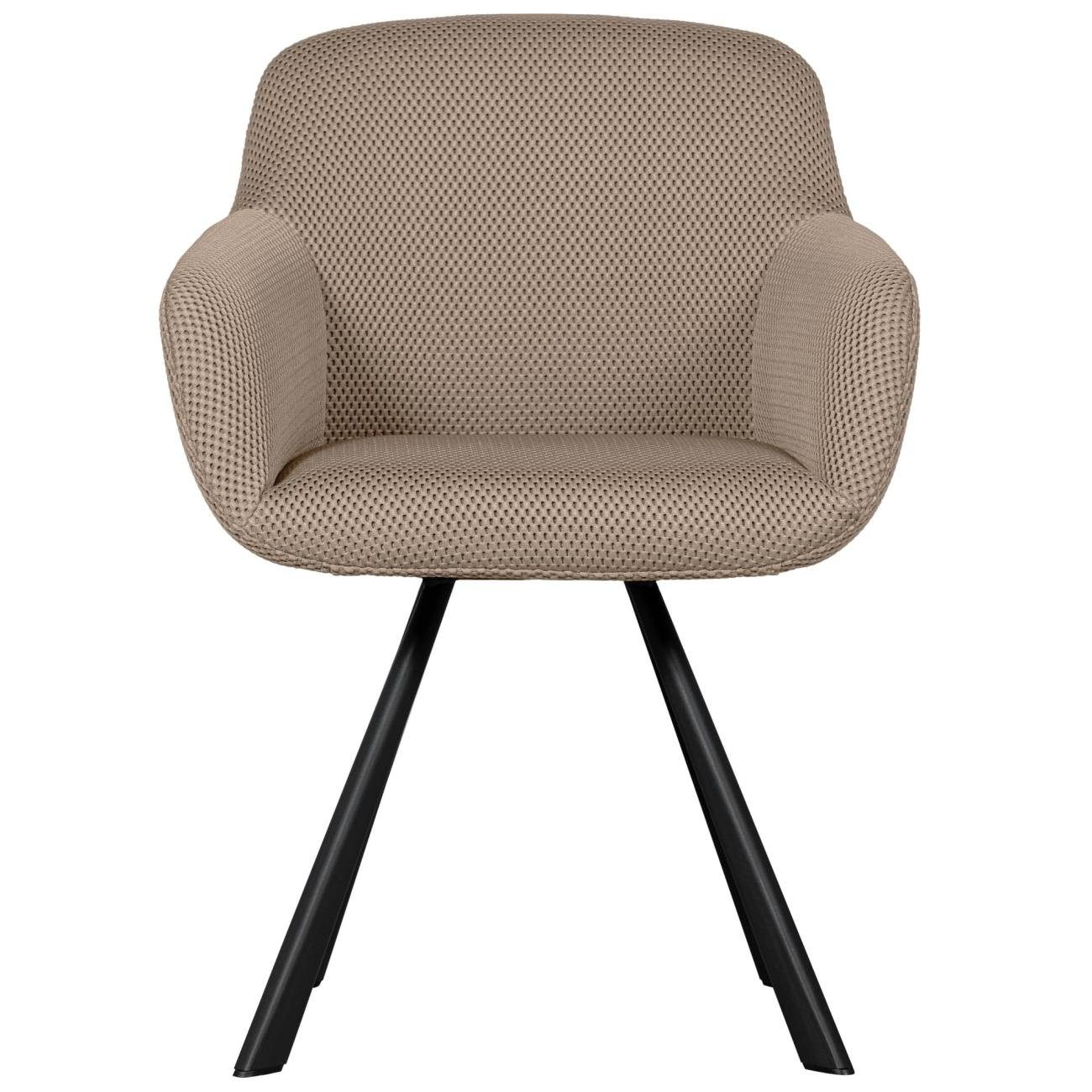 WOOOD Stuhl Juno aus Netzstoff, Natur