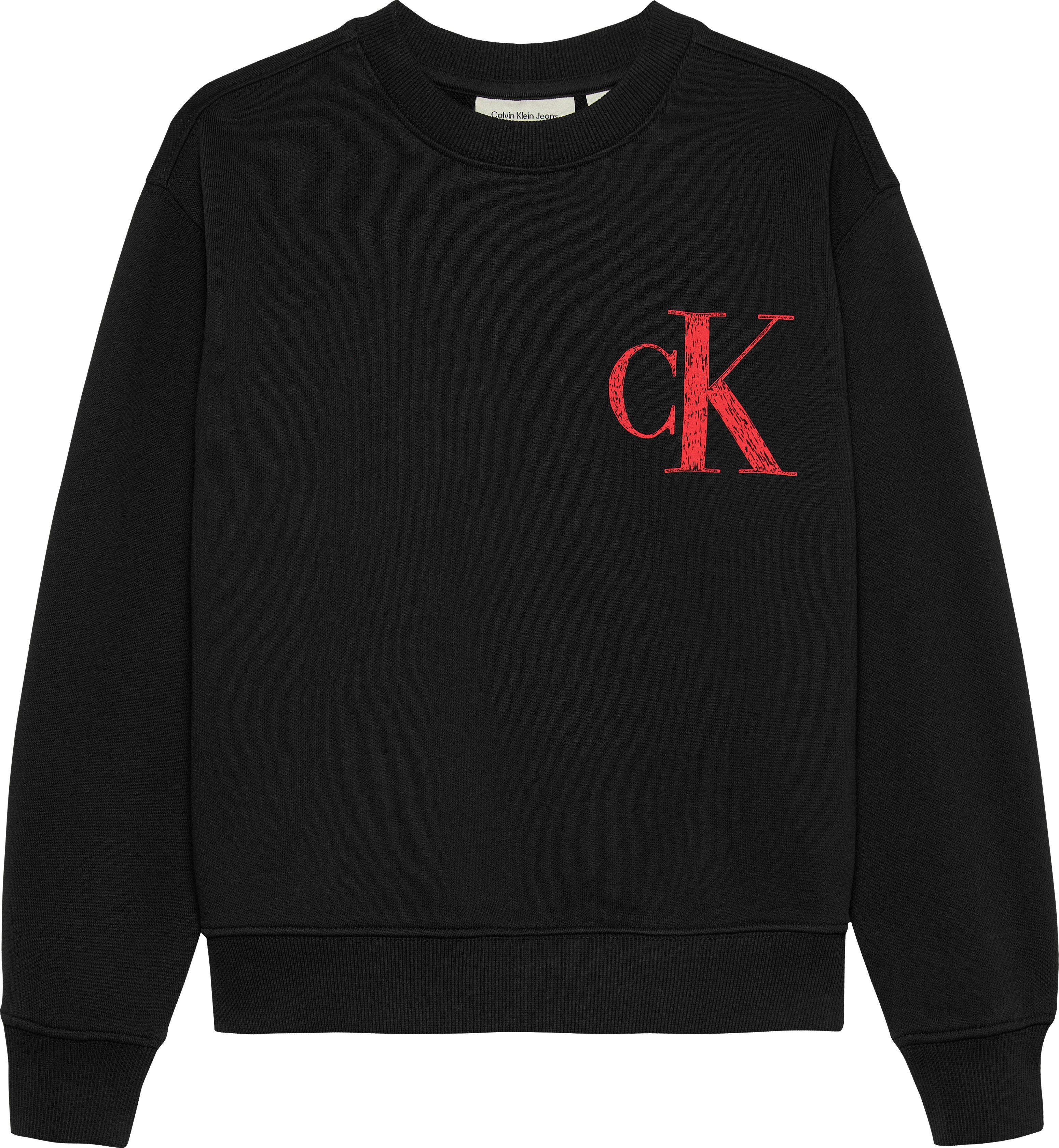 Calvin Klein Jeans Sweatshirt BACK GRAPHIC günstig online kaufen