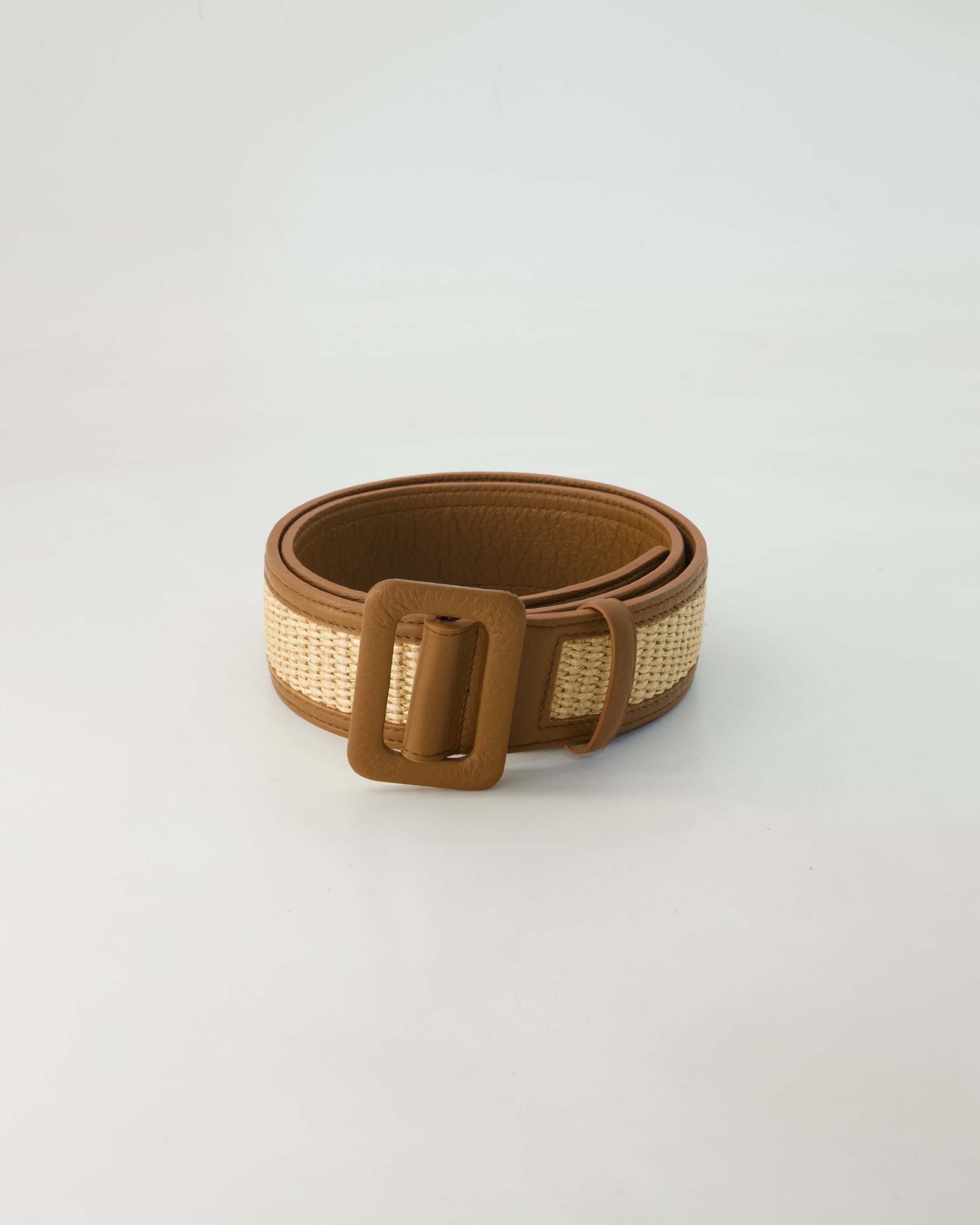 Abro Ledergürtel Gürtel Obermaterial: Leder und Textil