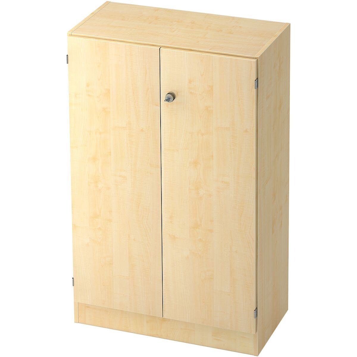 HAMMERBACHER Aktenschrank R-Line Schrank für Ordnerhöhen, cm 3 80x127 ahorn