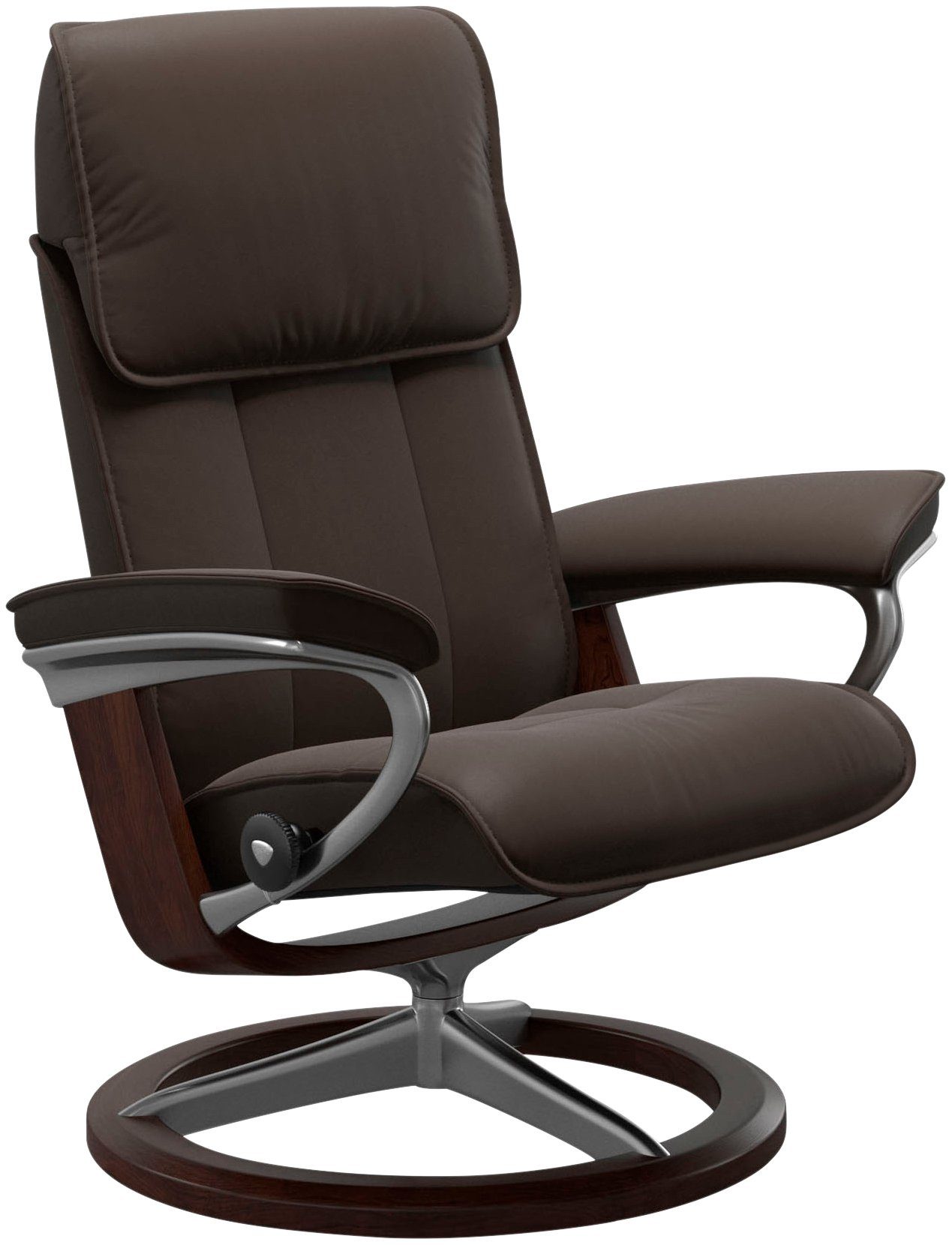 Stressless® Relaxsessel Admiral, mit Signature Base, Größe M & L, Gestell Braun