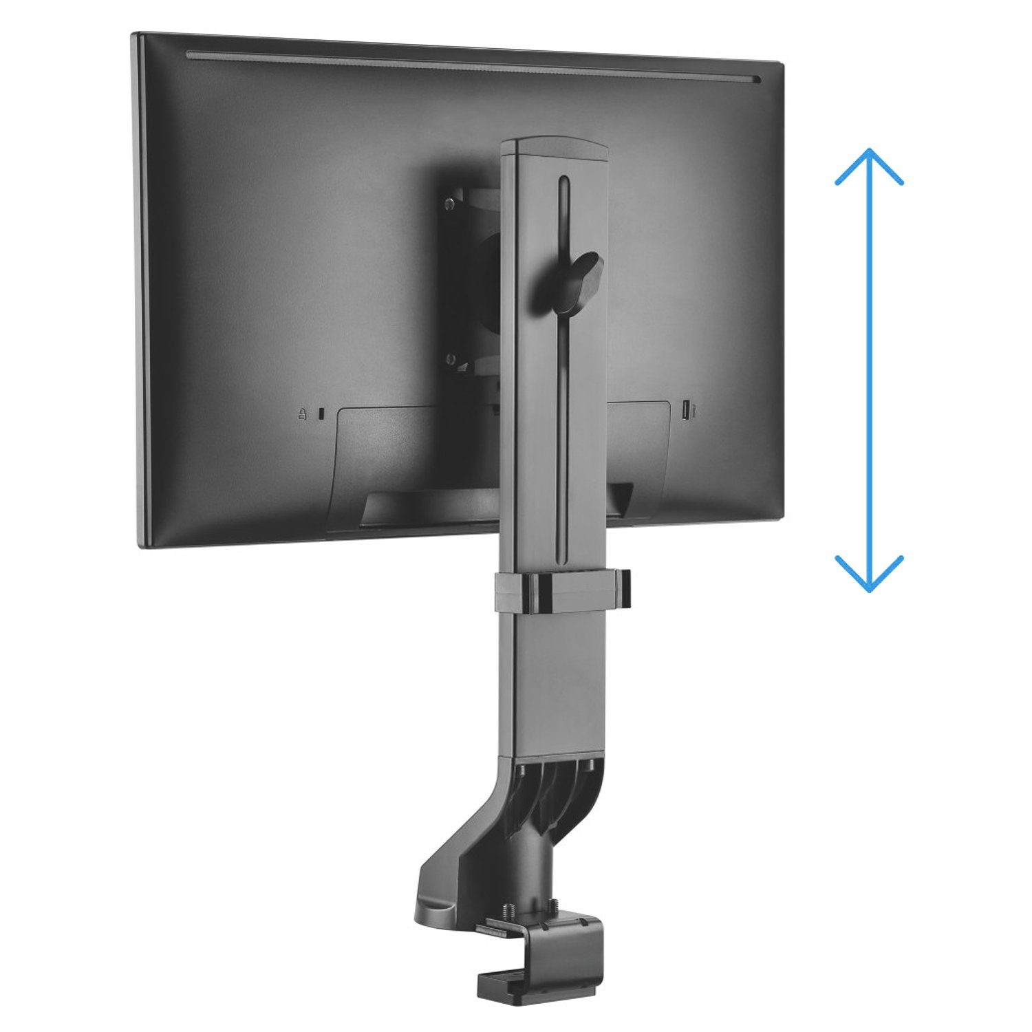 Maclean Monitor-Halterung MC-853, (bis 32,00 Zoll, Full Motion mit Kabelmanagement von 17" bis 32" Zoll 8kg)