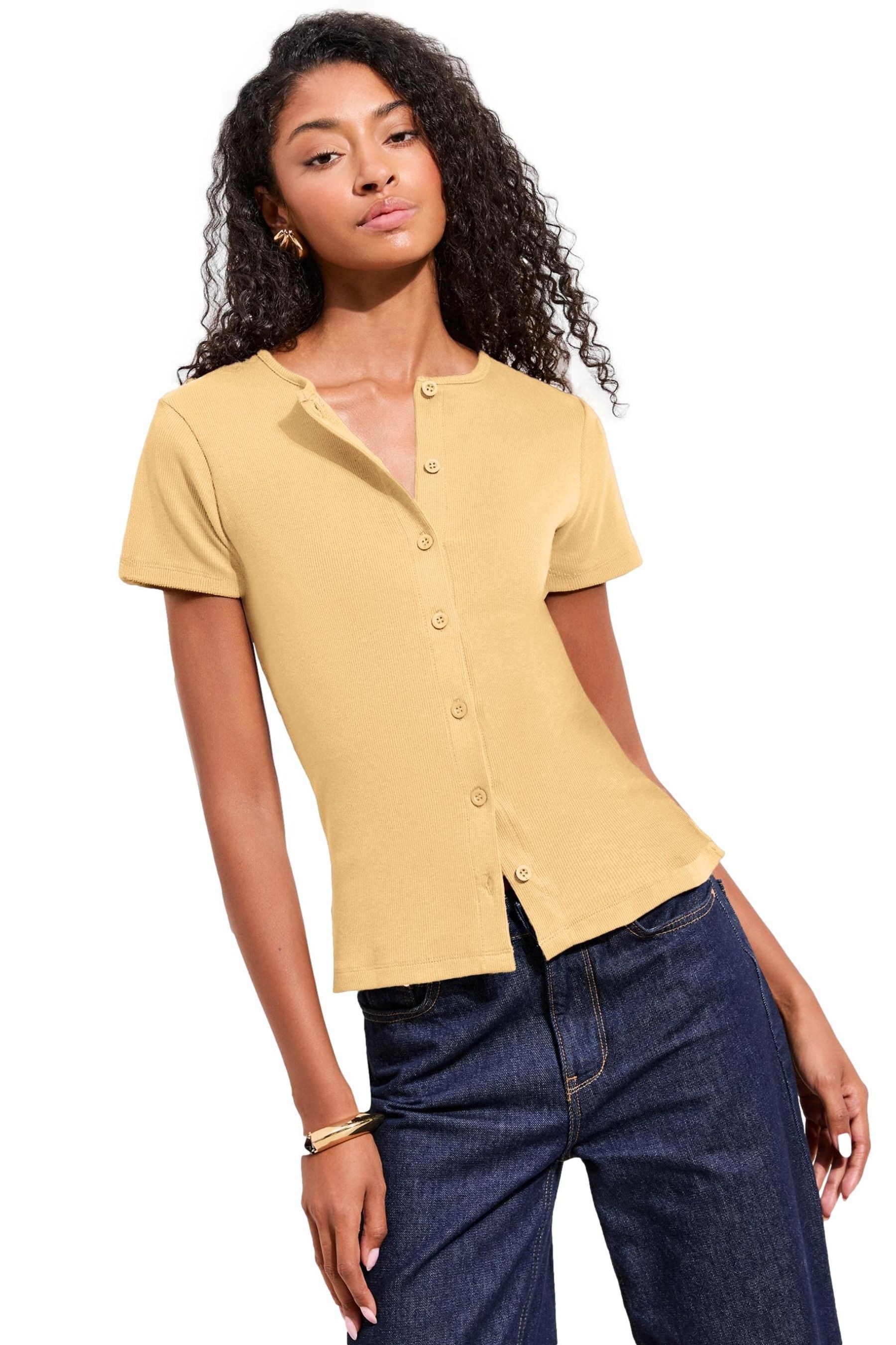 Friends Like These Hemdbluse Friends Like These geknöpftes Oberteil (1-tlg)