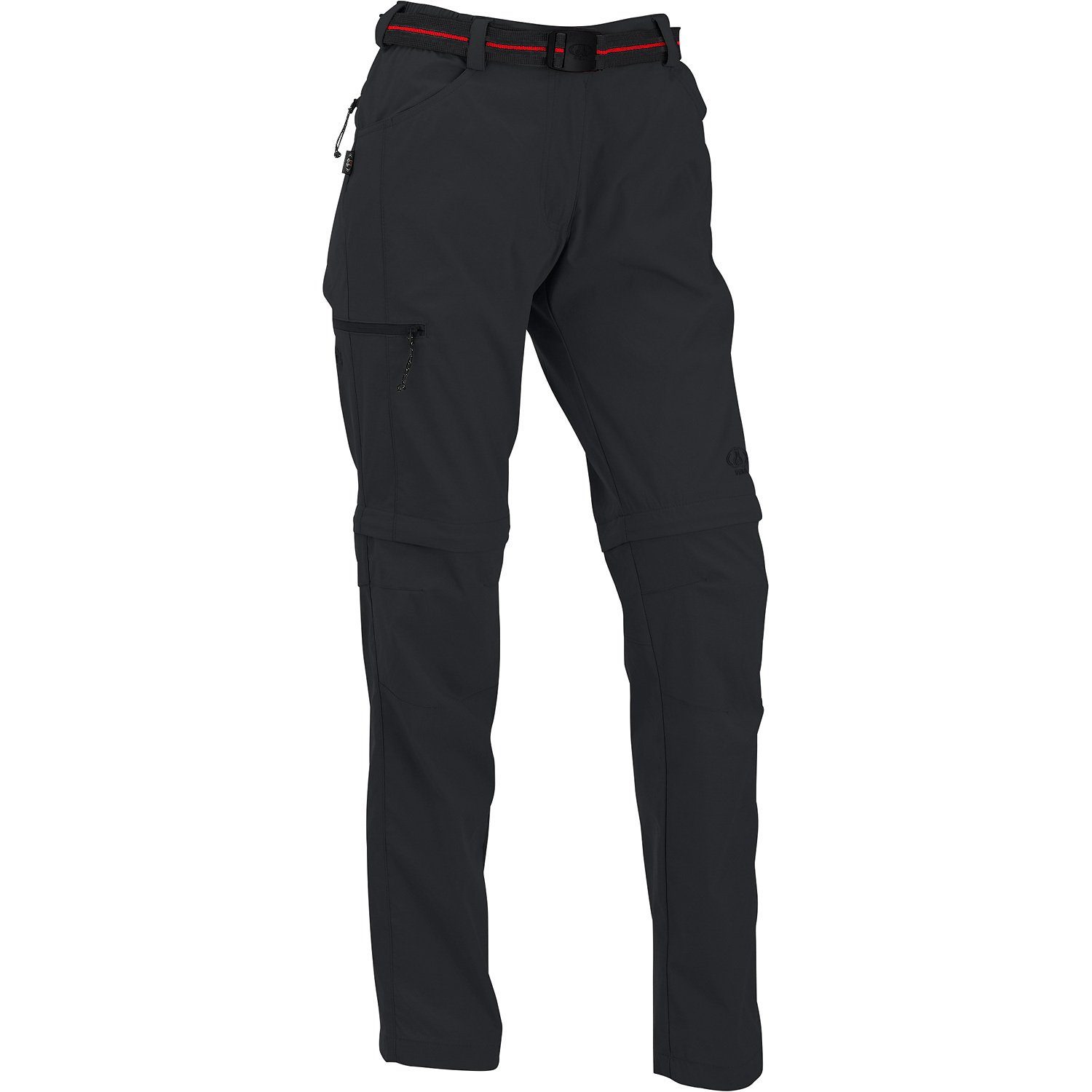 Maul Hamilton Schwarz XT Sport® Outdoorhose Zip-off-Hose Zip-Off