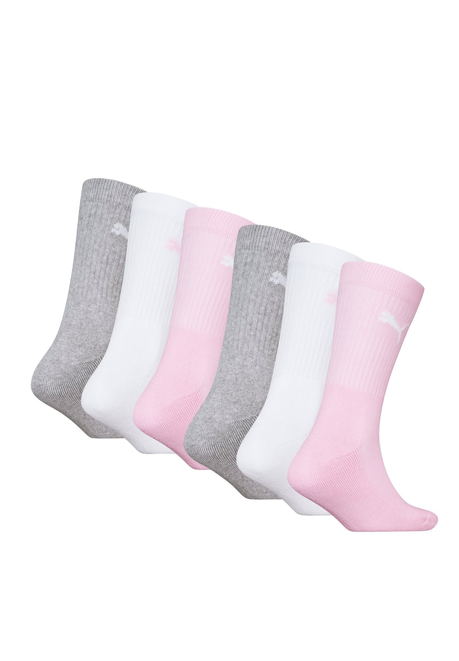 PUMA Kurzsocken PUMA JUNIOR CREW 6P (Spar-Pack, 6-Paar, 6er-Pack) günstig online kaufen