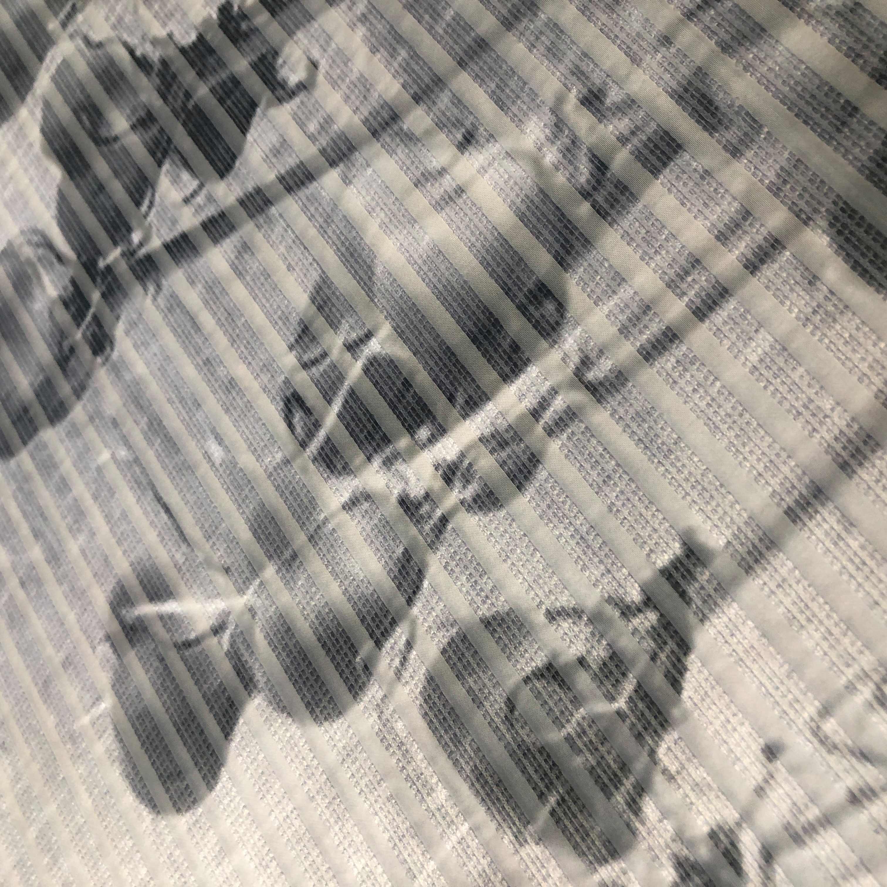 HOME in green Schiebegardine Cintia 3Er Set 245 X 60 cm 3x Schiebevorhang inkl. Paneelwagen Grau (3 St), Kunstfaser, 3x Schiebevorhang inkl. Paneelwagen und Klemmleiste Grau