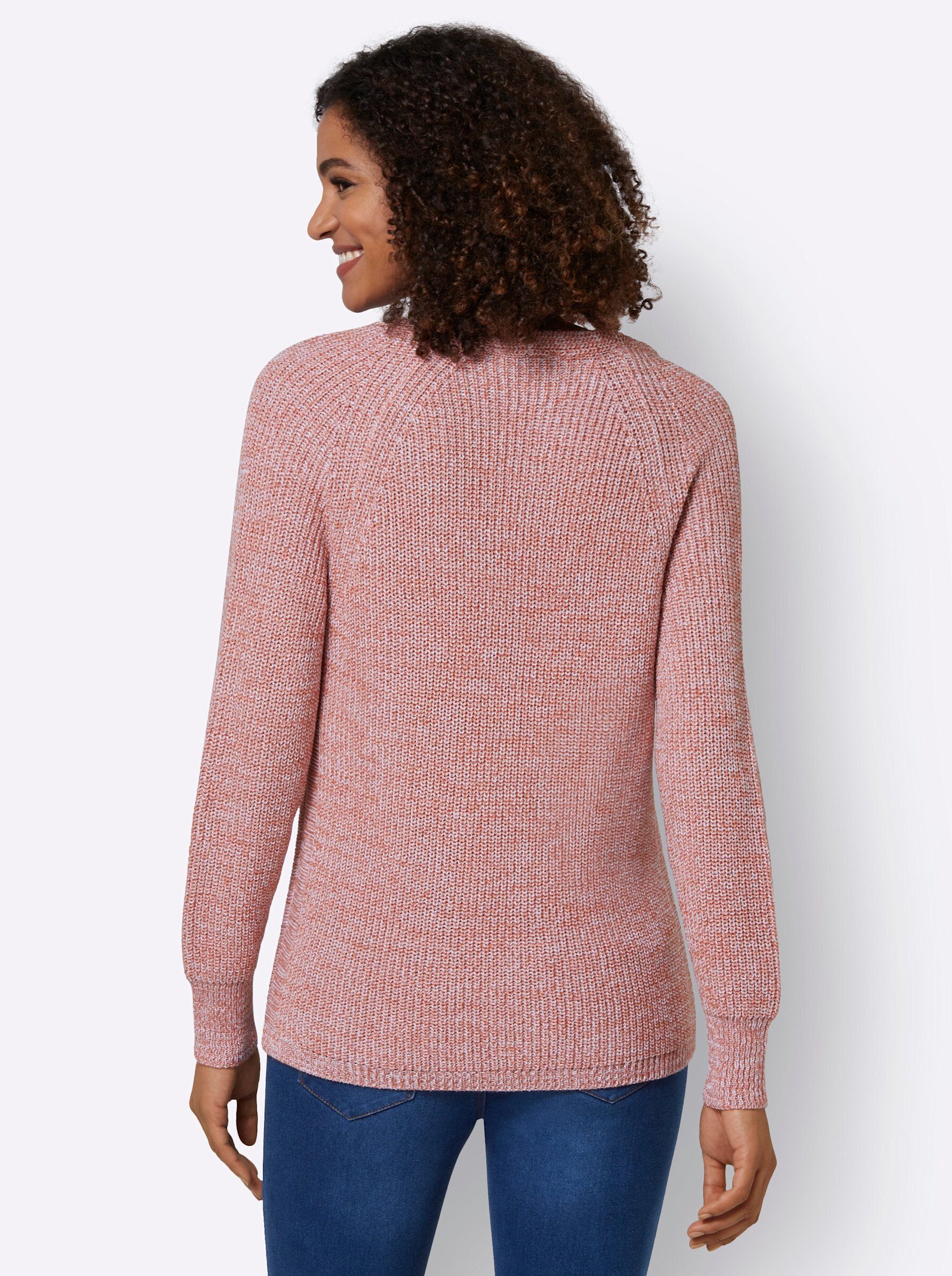 Witt Strickpullover V-Ausschnitt-Pullover günstig online kaufen