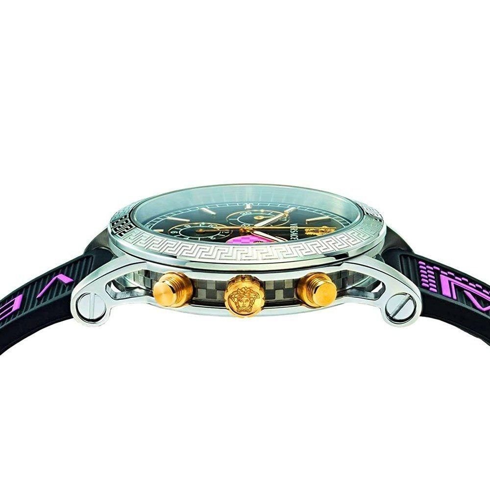 Versace Chronograph Swiss Made Uhr Sport Damen NEU VELT00619 Chronograph Tech