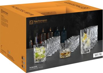 Nachtmann Gläser-Set Noblesse, Kristallglas, Made in Germany, 18-teilig