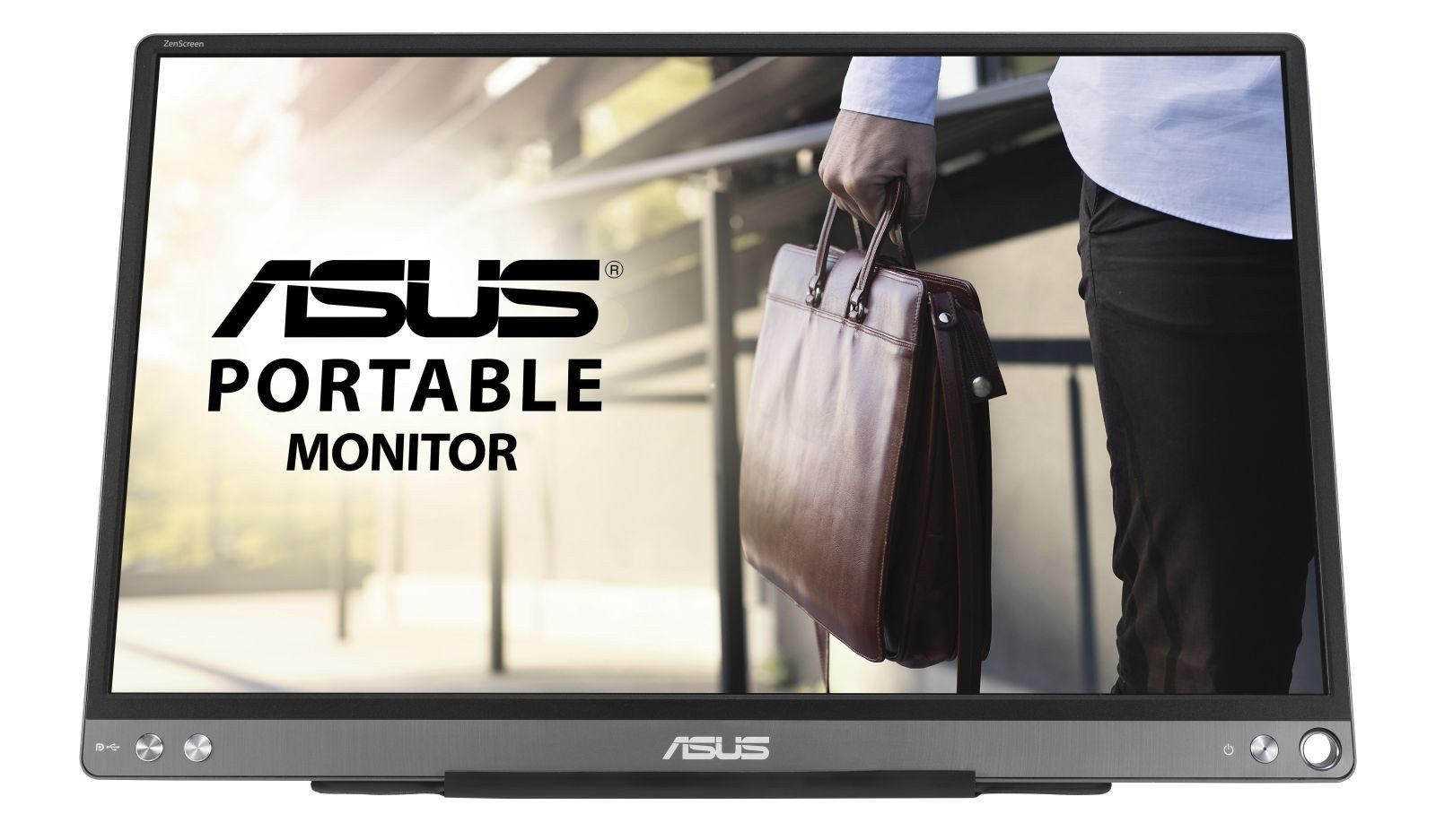Asus ZenScreen MB16ACE - LED - 39.6 cm (15.6 Zoll) TFT-Monitor (1920 x 1080 px, Full HD, 5 ms Reaktionszeit, 70 Hz, IPS, HDCP)