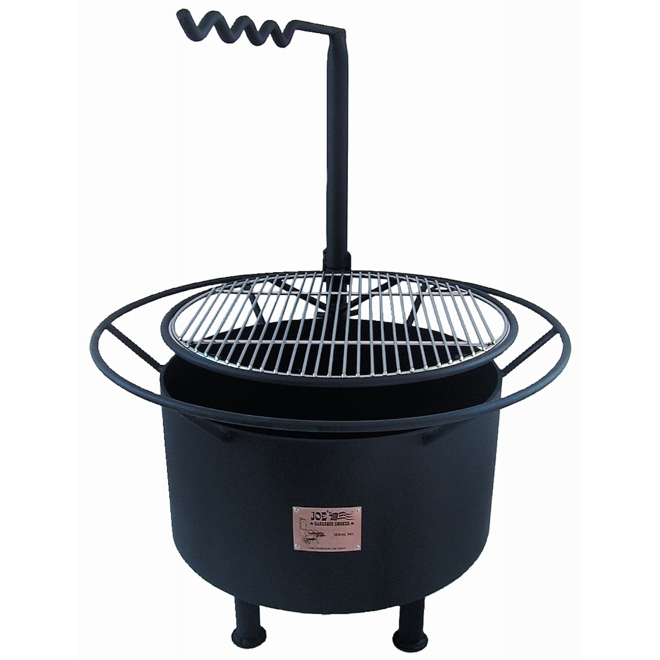 Rumo Barbeque Smoker Rumo Barbeuqe JOEs Campfire 20 Zoll Feuerstelle mit Grillrost und