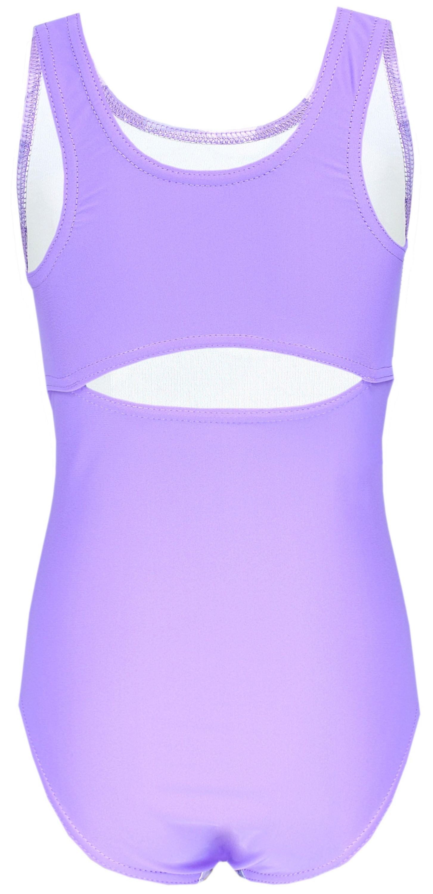 Aquarti Badeanzug Aquarti Mädchen Badeanzug mit Ringerrücken Print