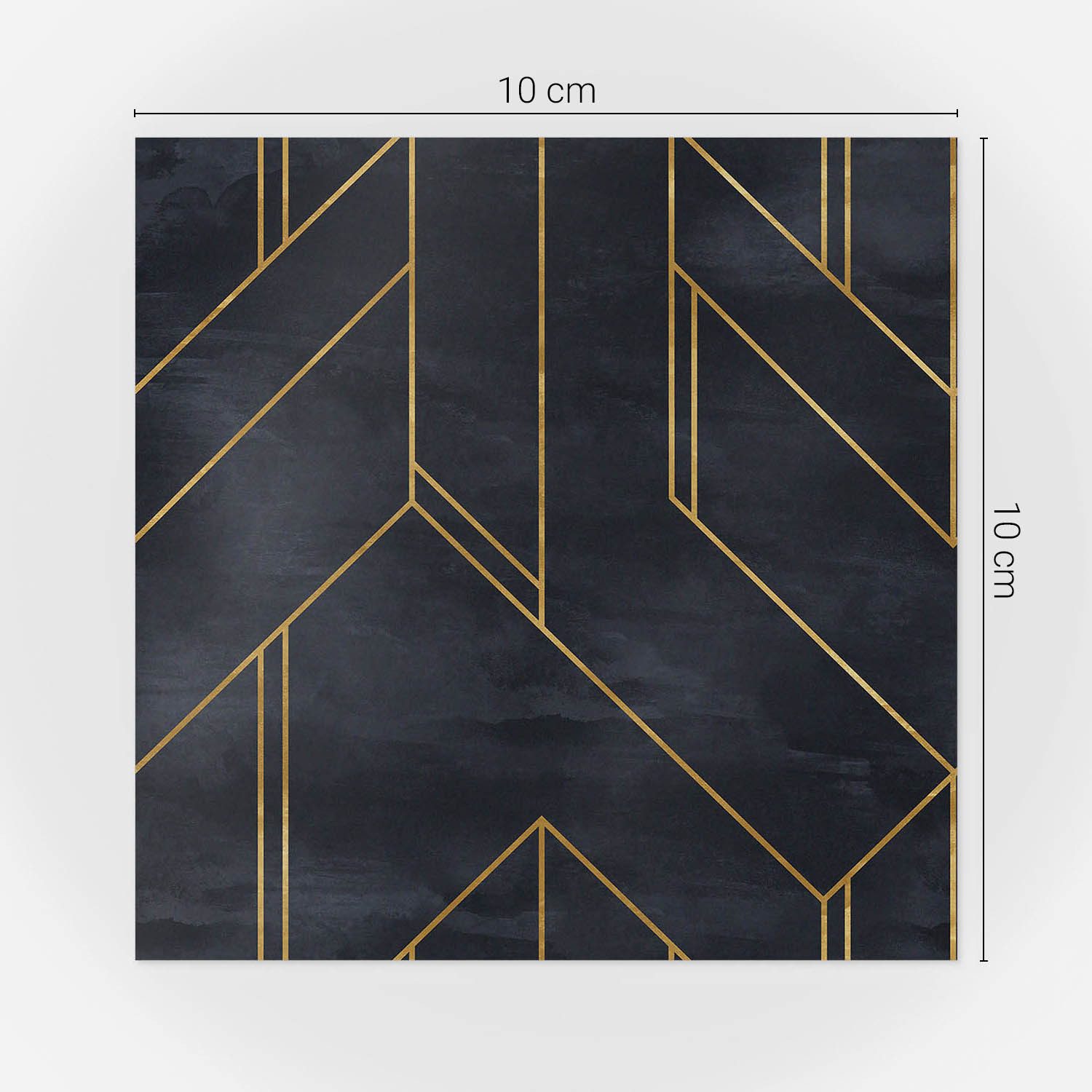 Tulup Fliesenaufkleber Fliesenaufkleber Fliesensticker Zickzack-Geometrie Fliesen Aufkleber