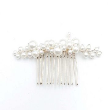 FIDDY Haarnadel Modischer Brautschmuck: Perlen-Haarkamm, 1-tlg., Fünfteiliges Set, elegant und charmant, tolles Geschenk für Frauen