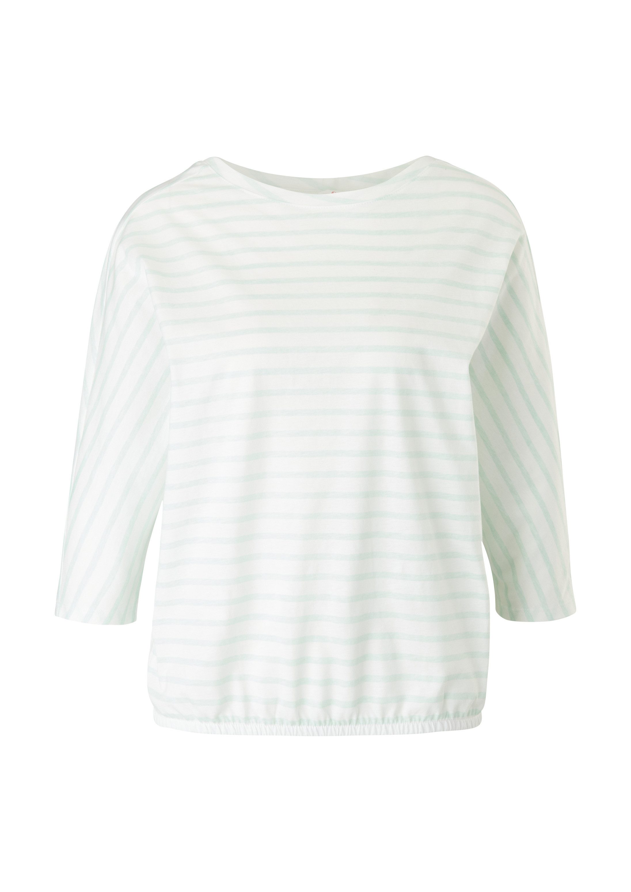 s.Oliver 3/4-Arm-Shirt T-Shirt 3/4-Shirt im Streifendesign