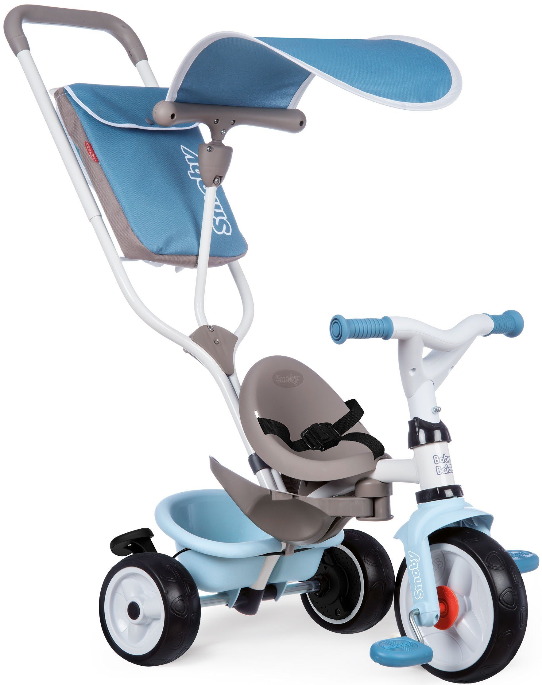 Smoby Dreirad Baby Balade Plus, blau, Made in Europe