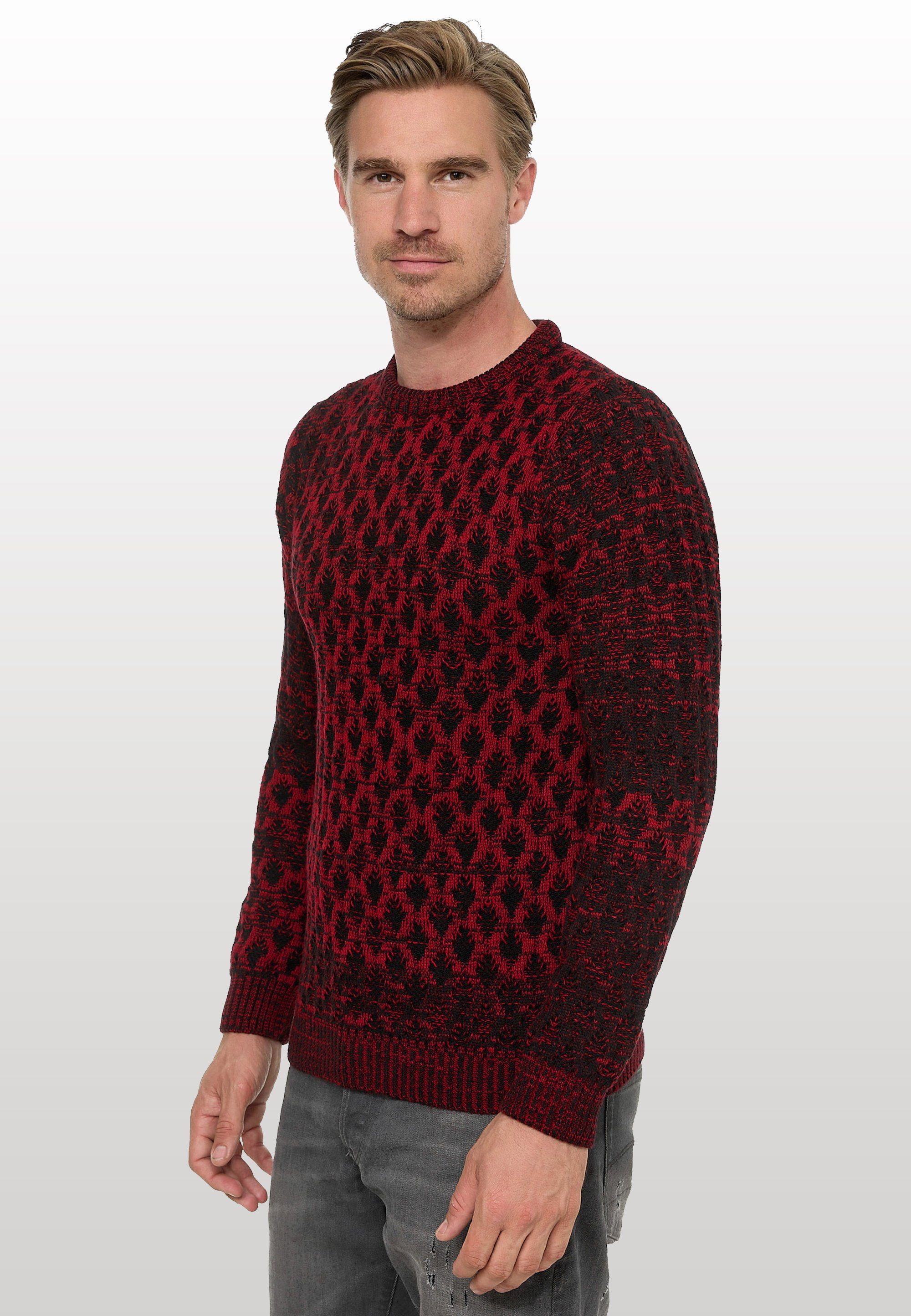 Rusty Neal Strickpullover mit schönem Muster günstig online kaufen