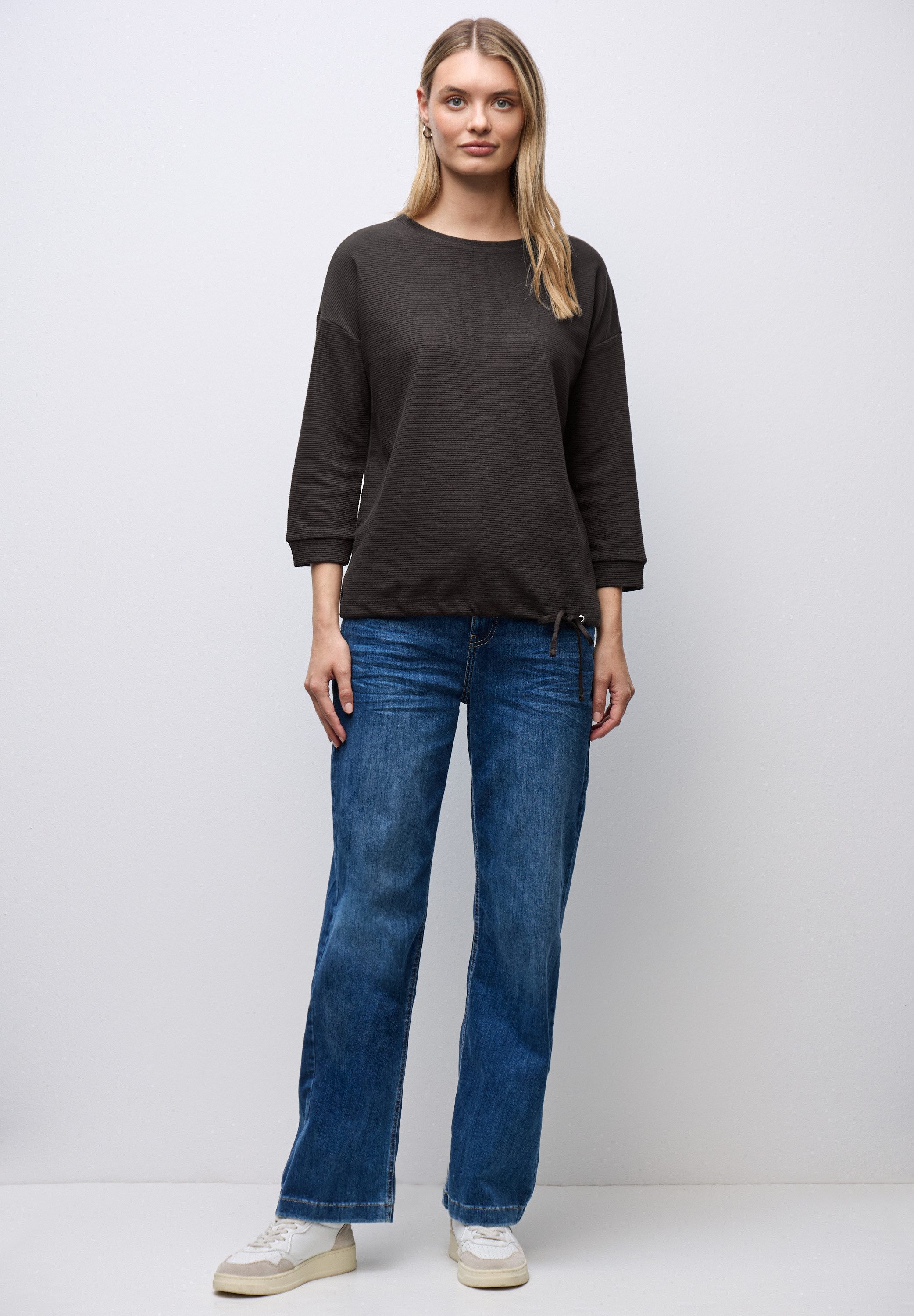 STREET ONE 3/4-Arm-Shirt mit 3/4 Ärmeln