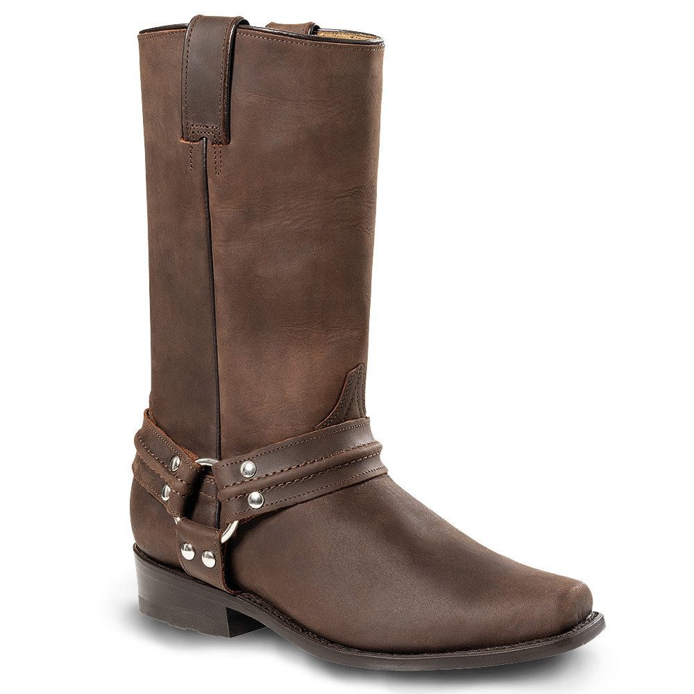 Stars & Stripes Westernstiefel WB-01 Cowboystiefel aus hochwertigem Rindsleder