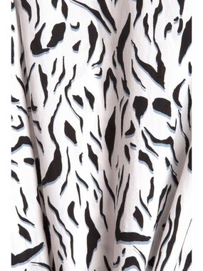 Esprit Collection Kurzarmbluse Print-Bluse mit LENZING™ ECOVERO™