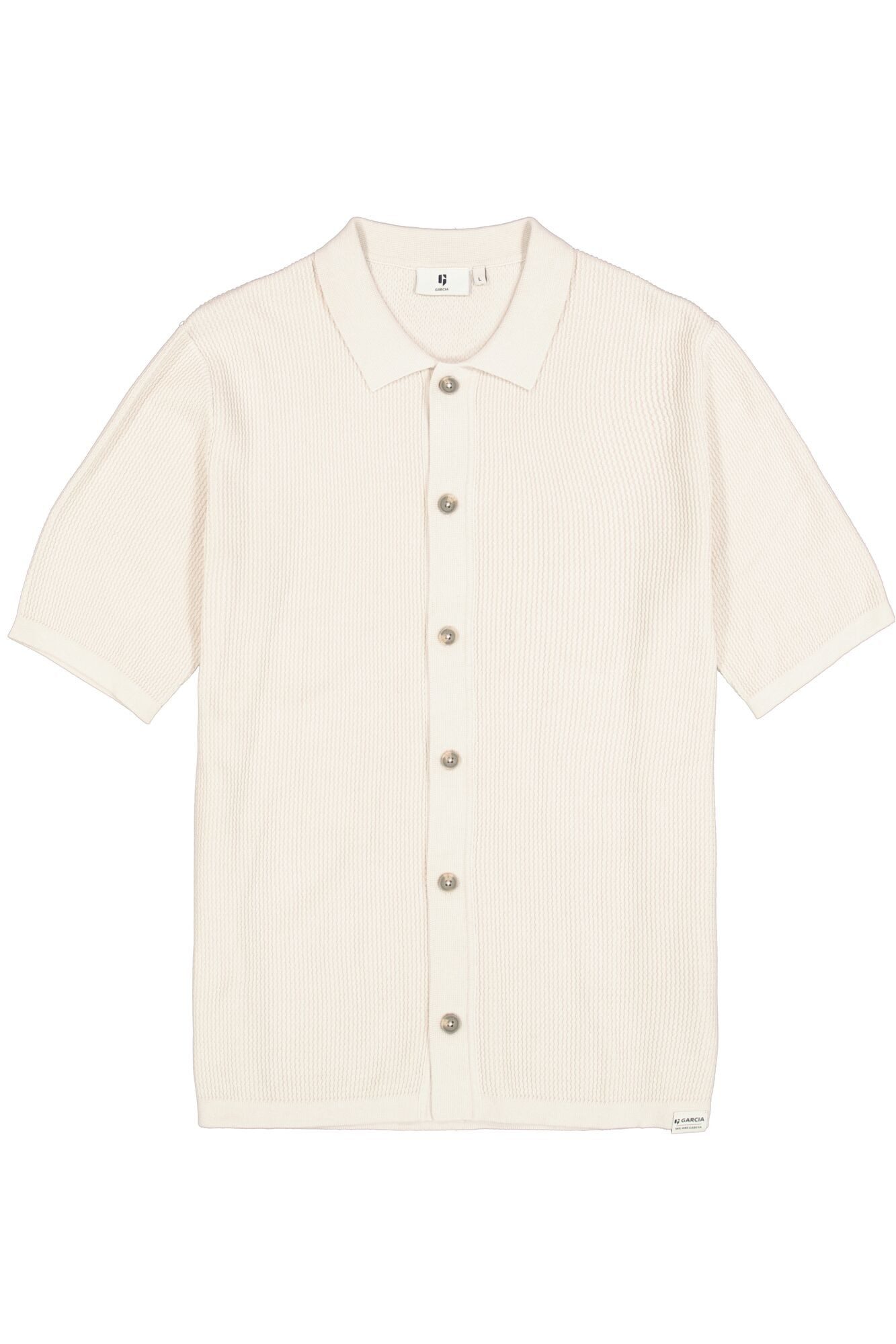 Garcia Poloshirt Garcia Herren Polo durchgeknöpft (1-tlg)