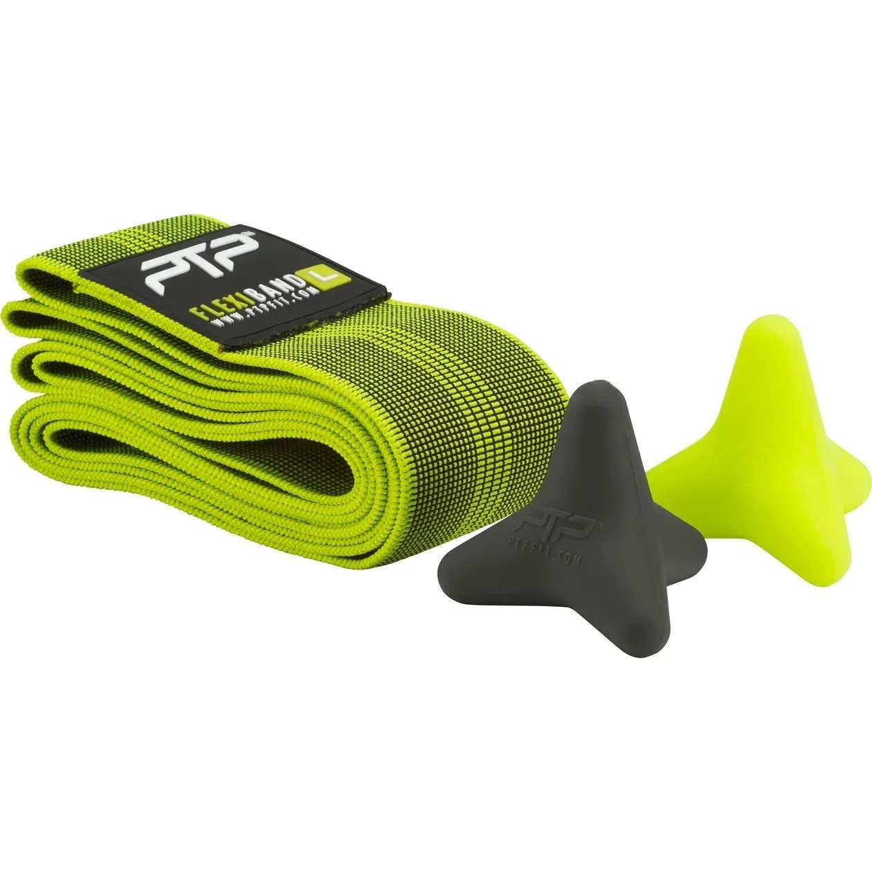 Massagerolle Gymnastik-Band Triflex und Flexband