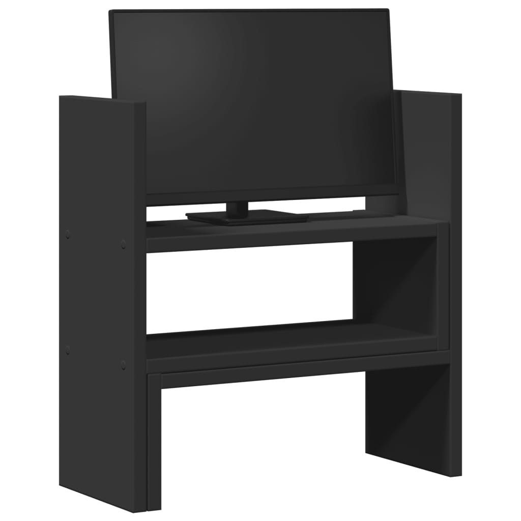 vidaXL Computertisch Schreibtisch-Organizer Verstellbar Schwarz 40x17x41 günstig online kaufen