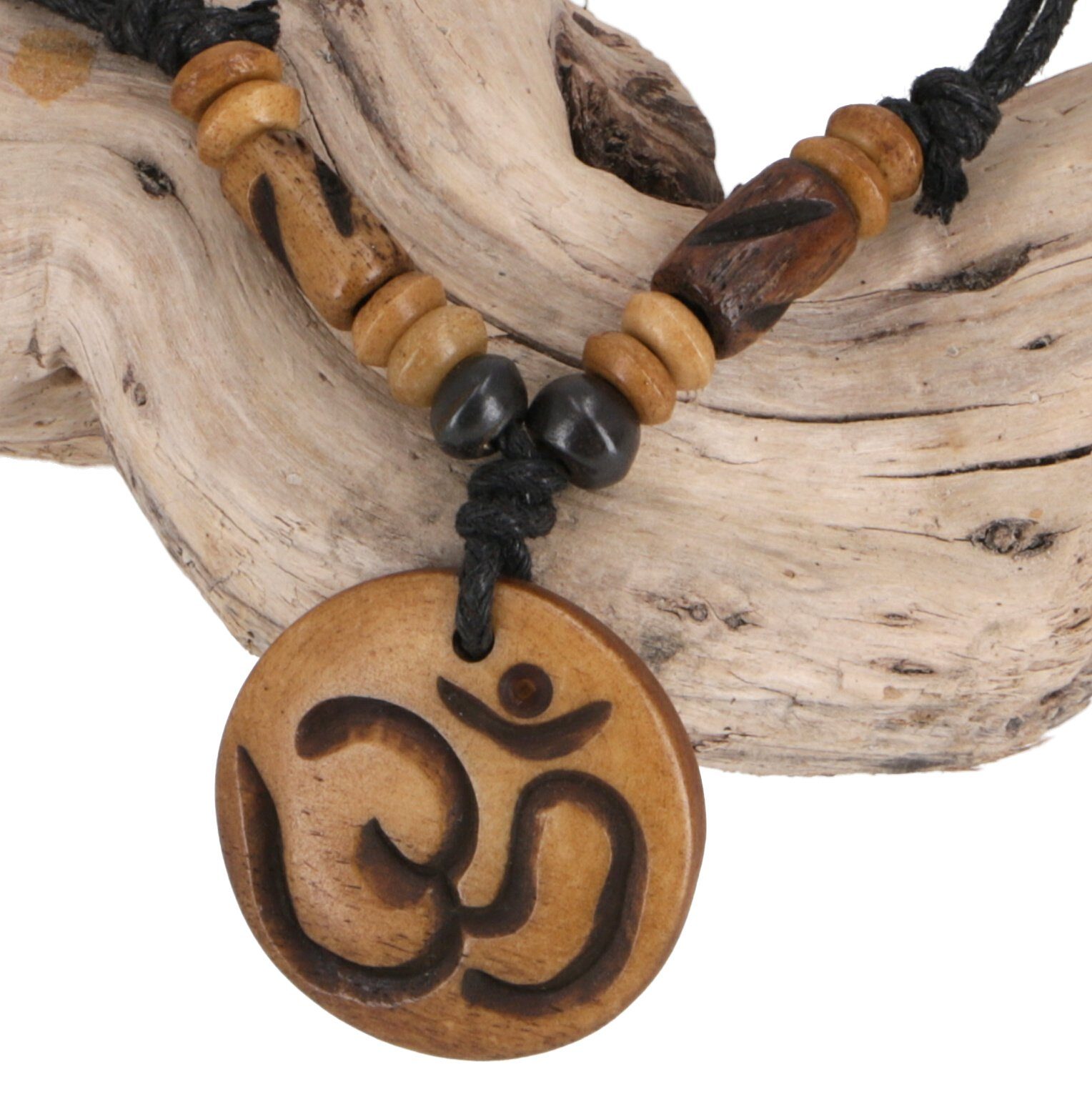 Guru-Shop Perlenkette Ethno Amulet, Tibet Halskette, Tibetschmuck -..