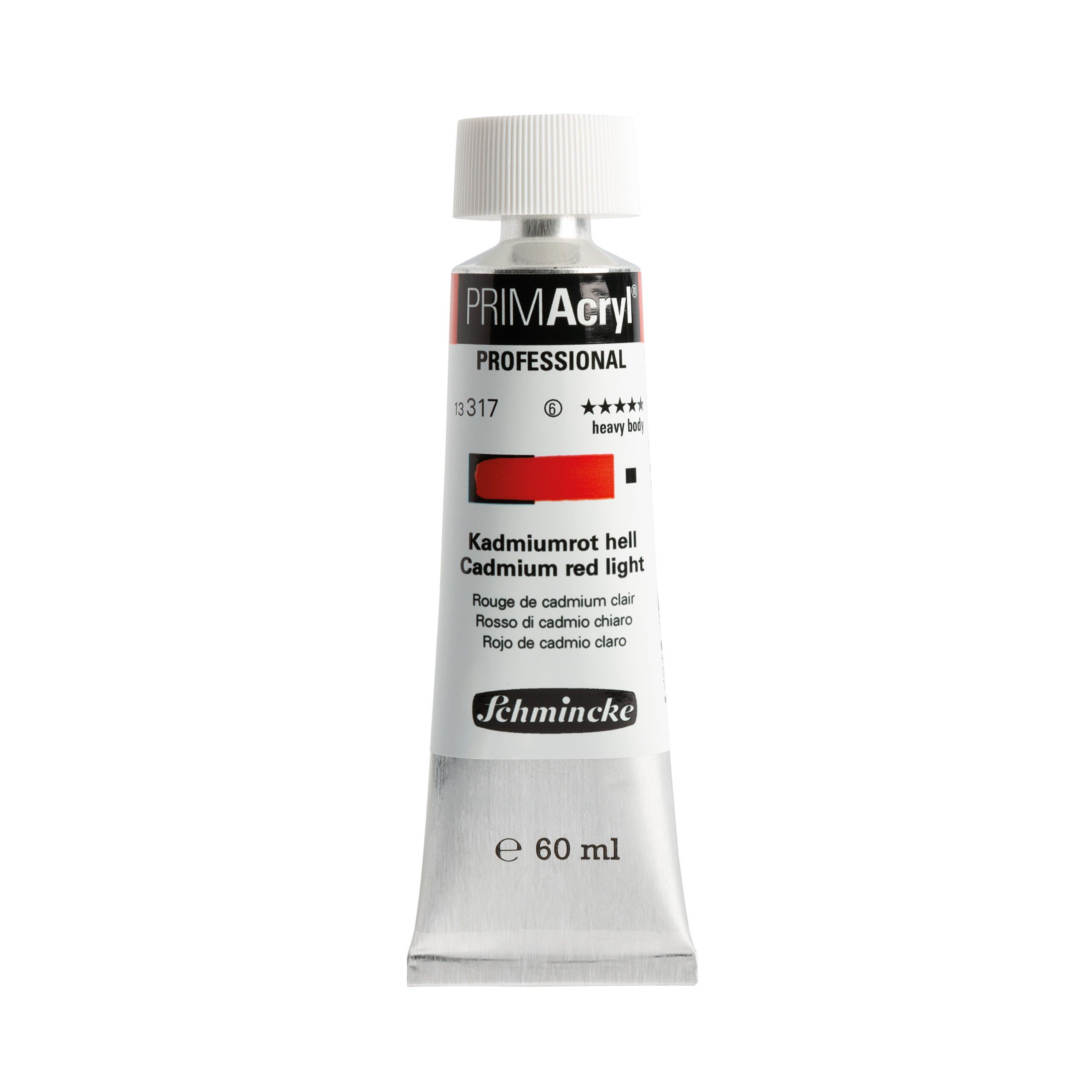 Schmincke Acrylfarbe 60ml PRIMAcryl Kadmiumrot hell Acryl 13 317 011