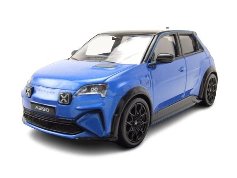 Norev Modellauto Alpine Renault A290 GTS 2025 blau schwarz, Maßstab 1:43