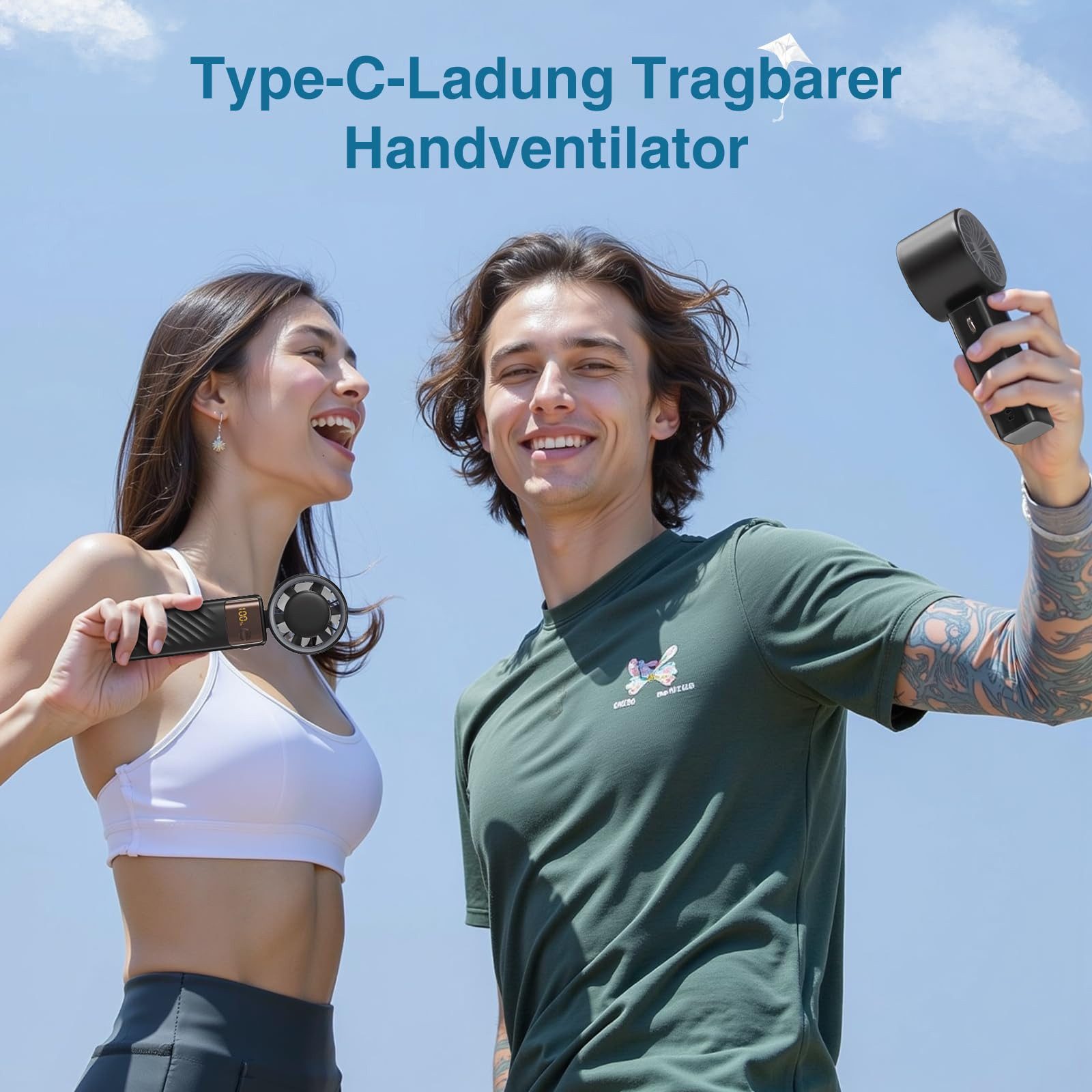 Coonoor Handventilator Kleiner Tragbarer Mini Hand günstig online kaufen