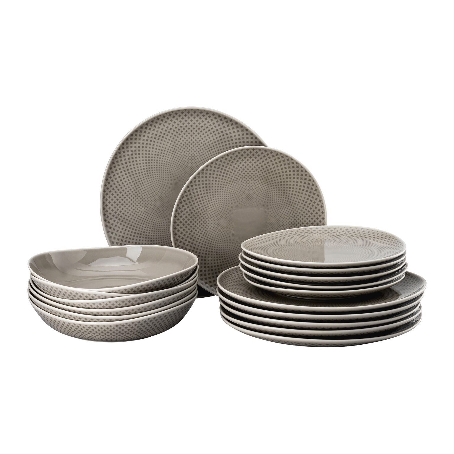 Rosenthal Geschirr-Set Rosenthal Junto Set, Porzellan, Porzellan