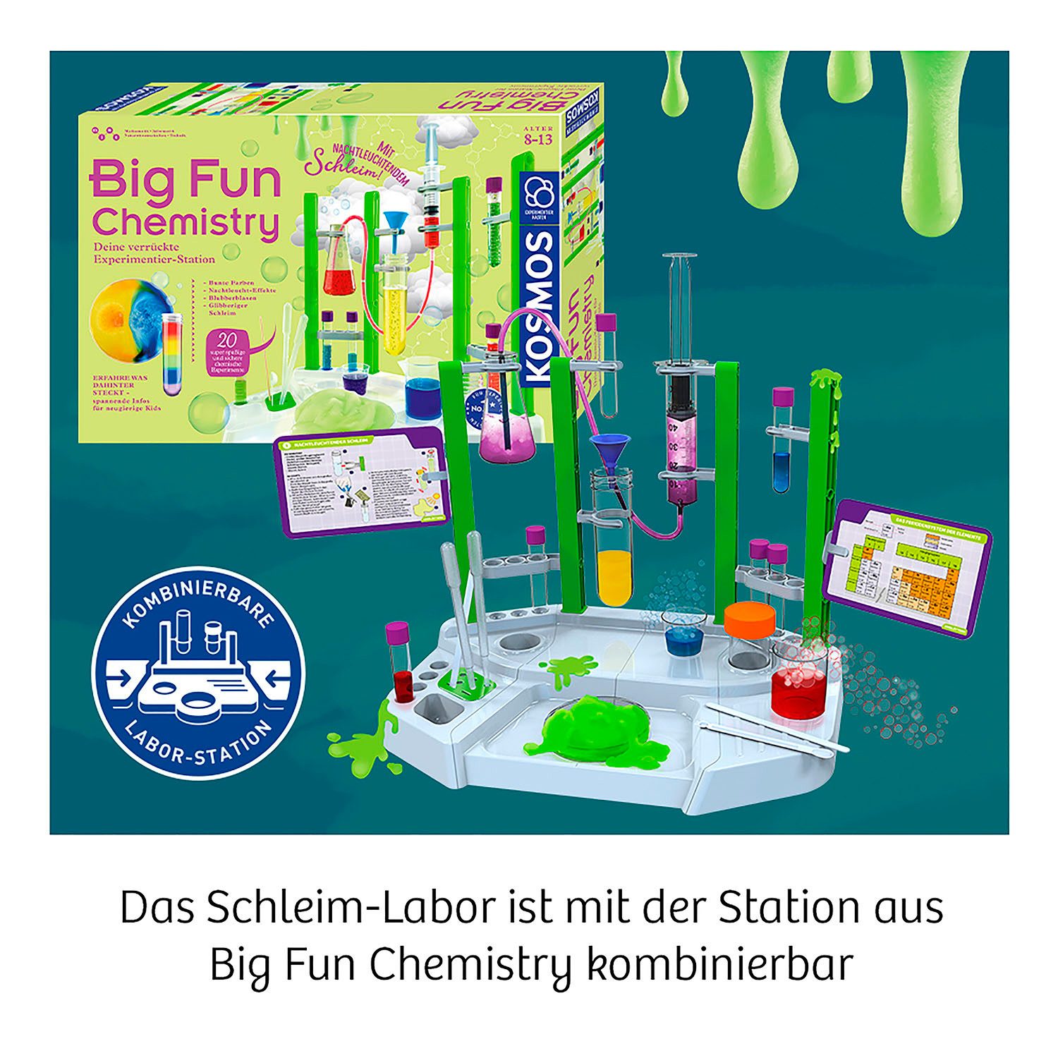 Kosmos Experimentierkasten Schleim-Labor