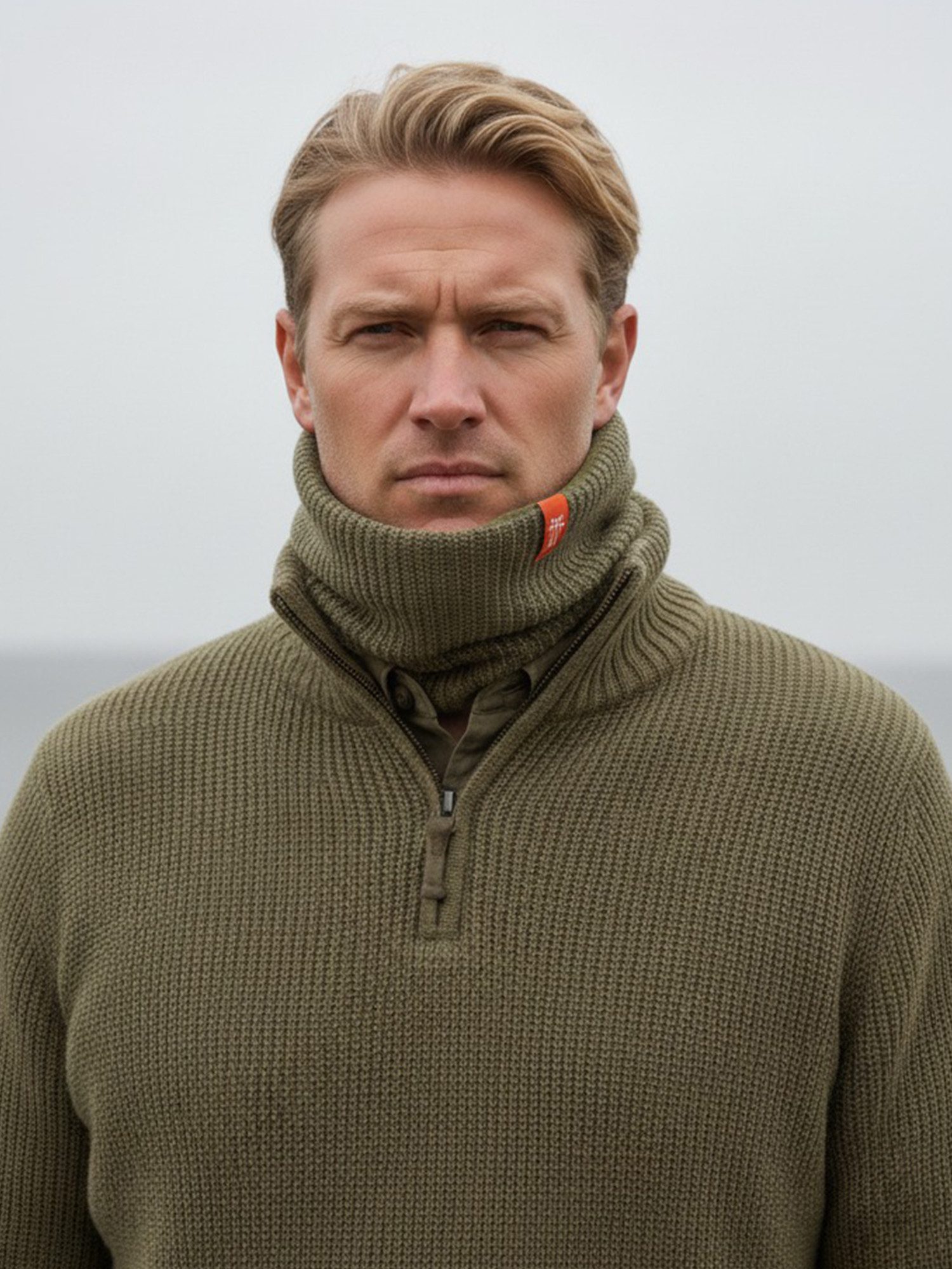 Manufaktur13 Loop Knit Neckwarmer - Schlauchschal, Halstuch, Halsschal, dehnbar/flexibel
