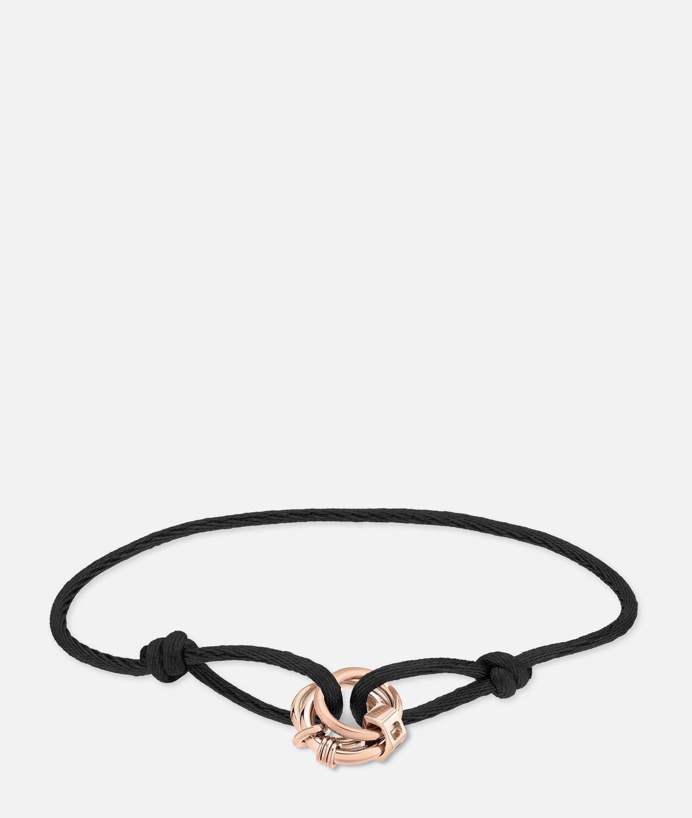 Armband Schmuck Geschenk Edelstahl Textil Armkette The D-Link Mini