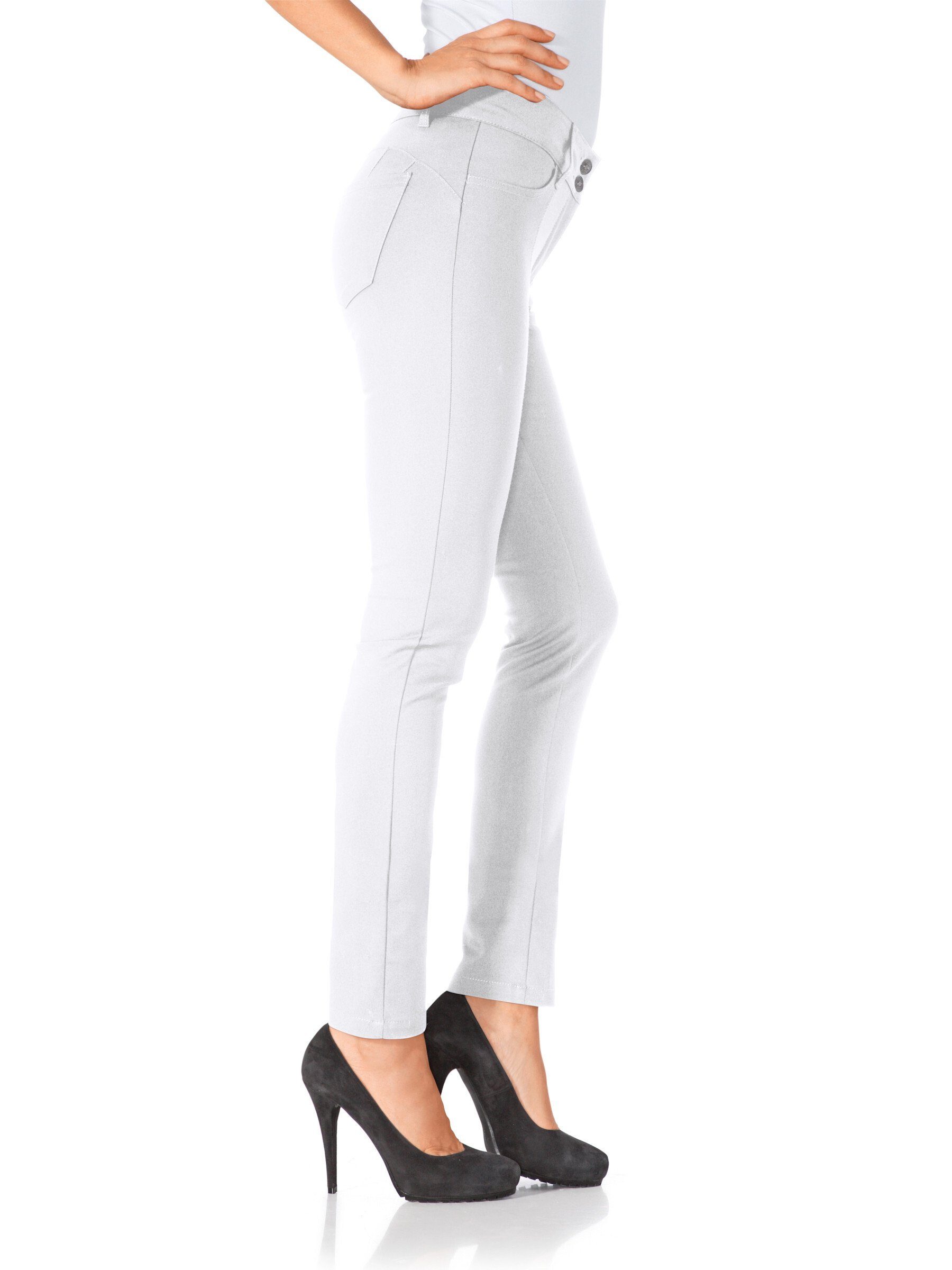 heine Jerseyhose Bauchweg-Hose normal