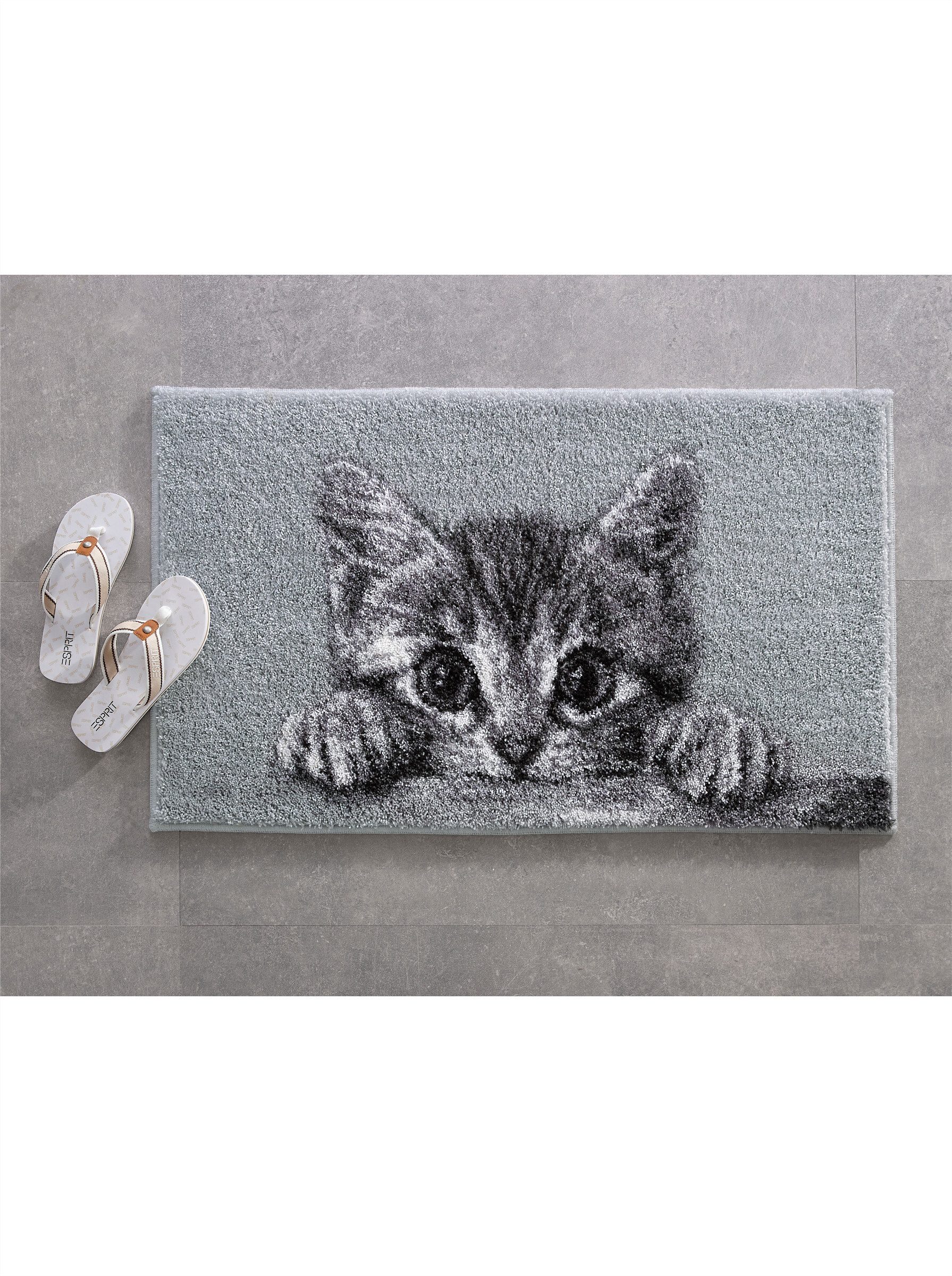 heine Badematte Badematte, Höhe 20 mm, Polyacryl, 47x50 cm - Deckelbezug