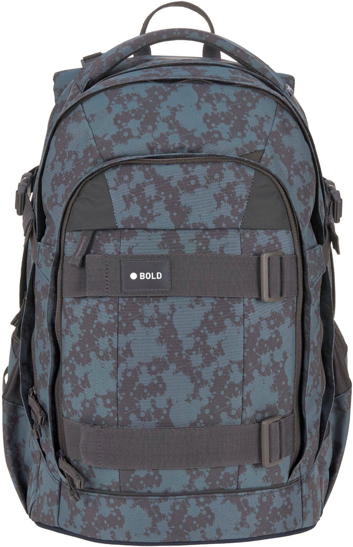 LÄSSIG Schulrucksack Origin Bold, spots blue, aus recyceltem Material