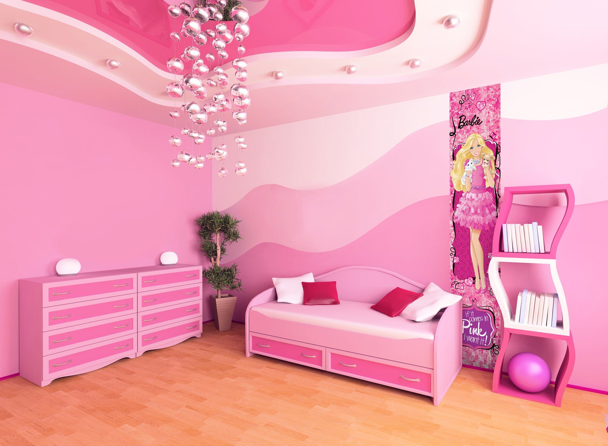 Wallarena Bordüre Natur - Mehrfarbig - Modern - Vlies - Wohnzimmer