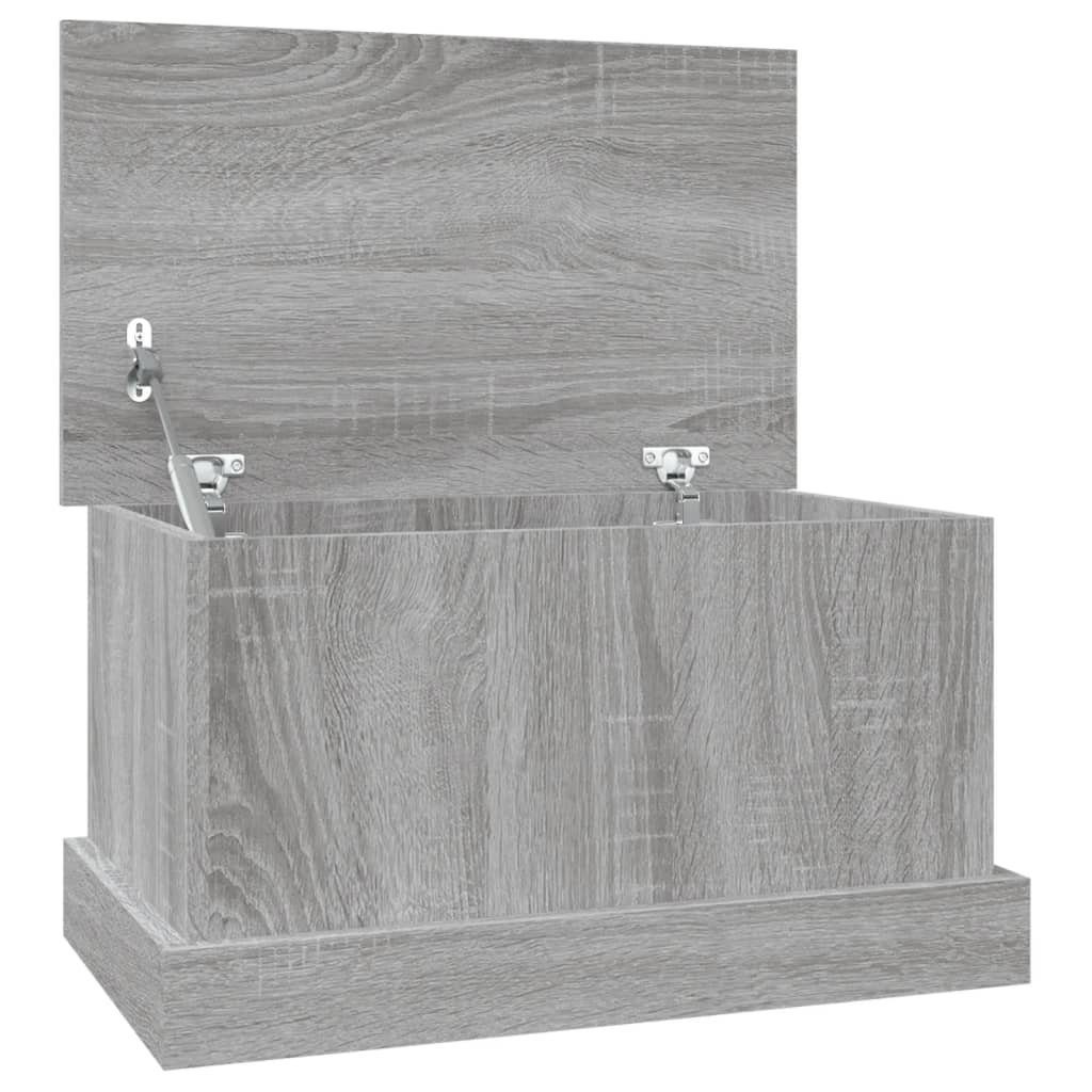 St) Holzwerkstoff (1 vidaXL Truhe Aufbewahrungsbox cm Sonoma Grau 50x30x28