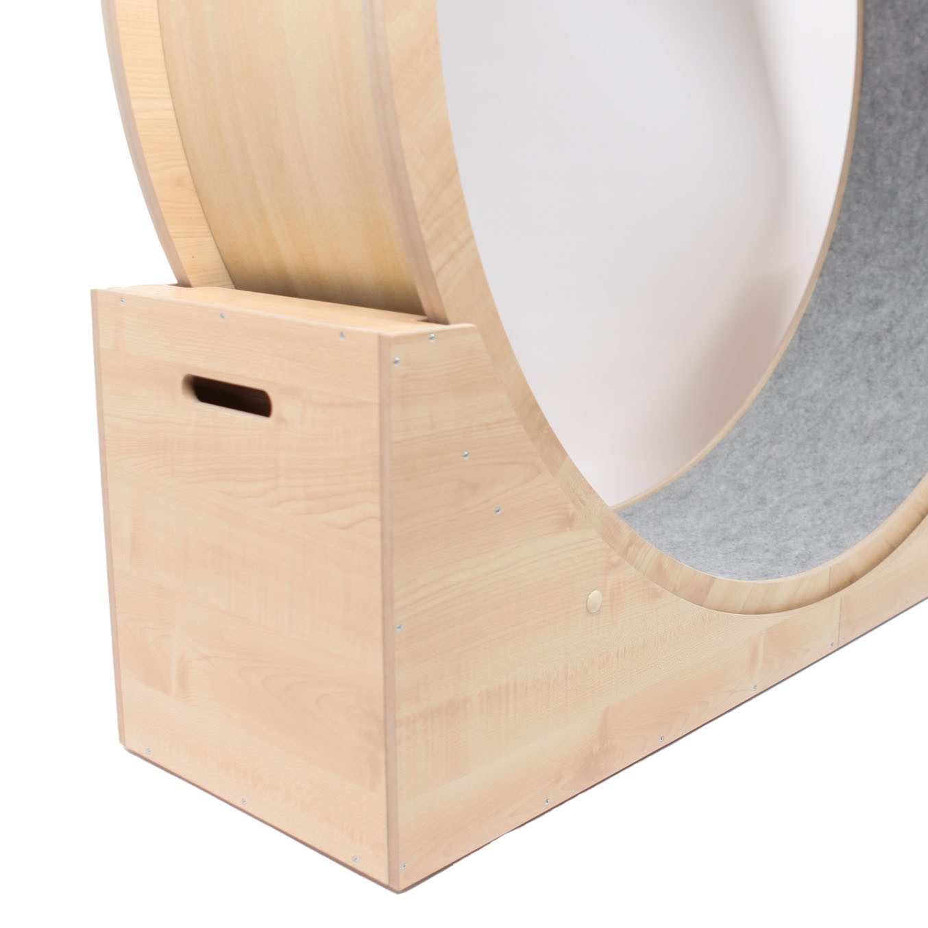 ELMATO Tierlaufrad Elmato 10720 Katzenlaufrad Simba XXL ca. 140cm in natur/grau meliert