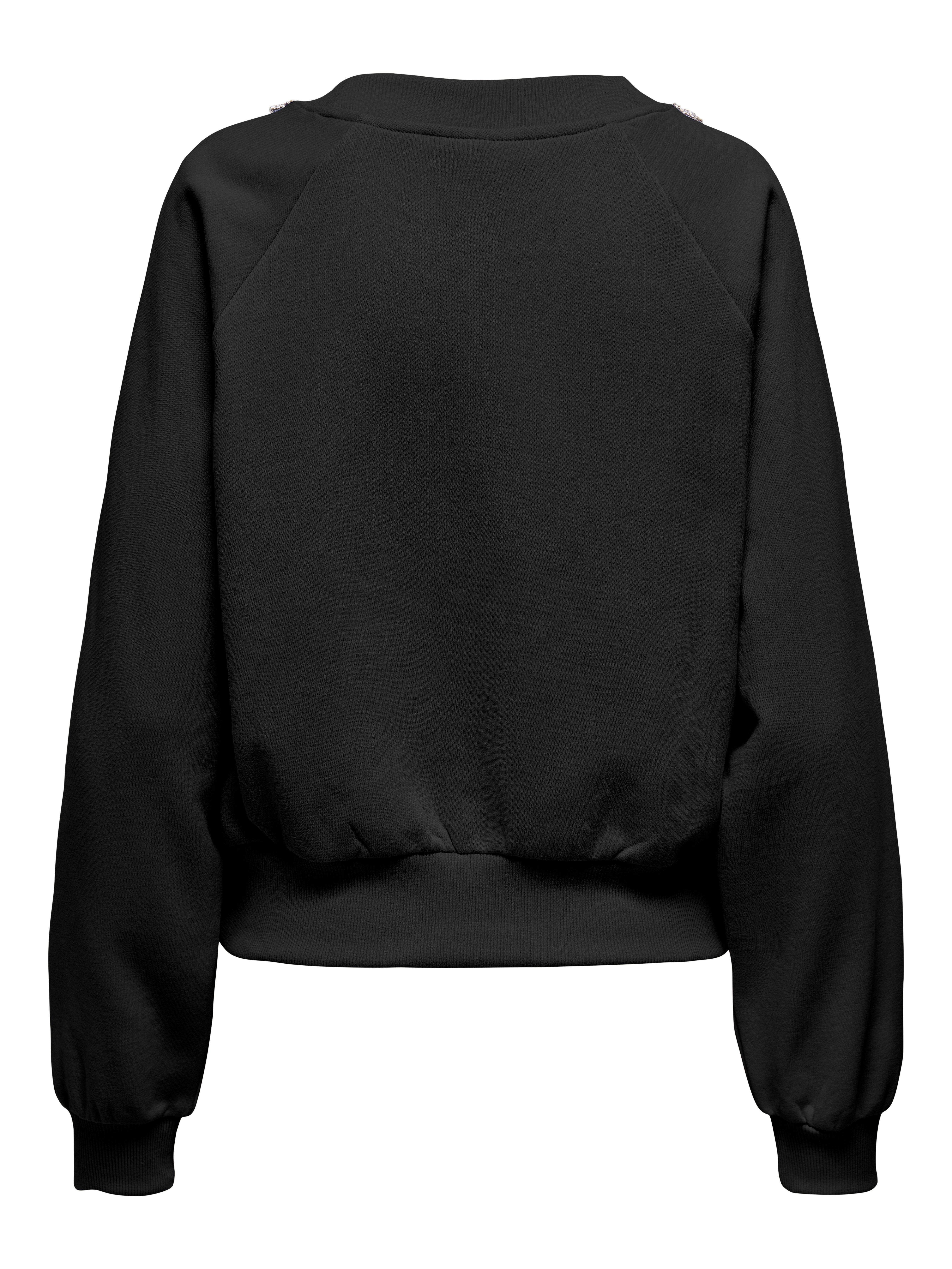 ONLY Sweatshirt ONLJETT L/S O-NECK EMB. BOX SWT – Bild 3 von 3