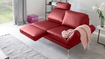 KAWOLA 2-Sitzer HURRICANE, Sofa Leder verschiedene Farben