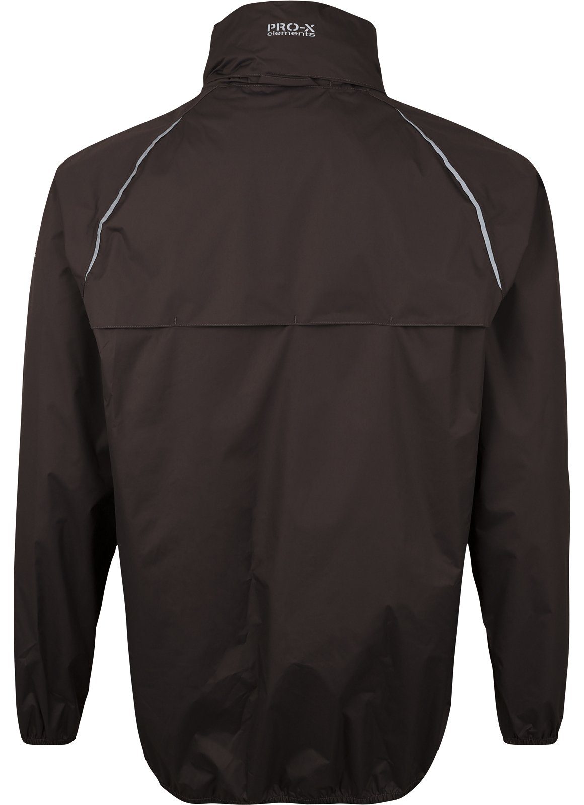 PRO-X ELEMENTS Regenjacke PACKable wasserdicht, atmungsaktiv, winddicht, reflekt. Elemente Leicht, im Packsack verstaubar, Kapuze, große Größen