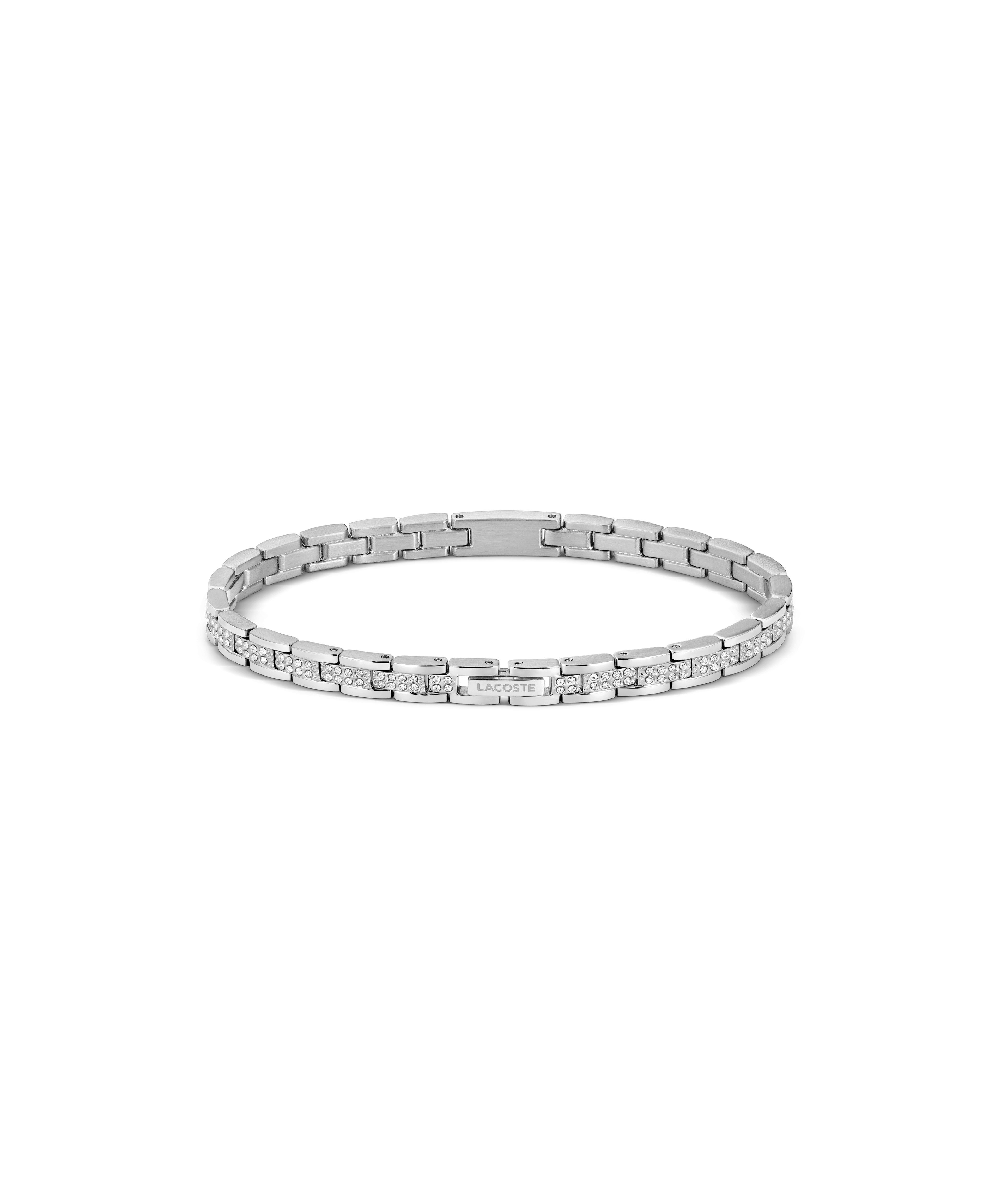 Lacoste Gliederarmband METROPOLE, mit Glasstein