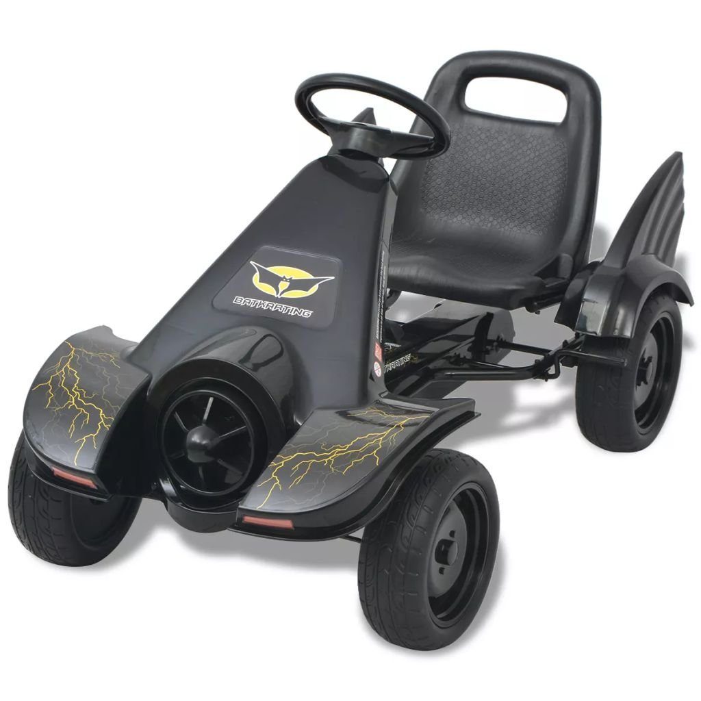 vidaXL Tretfahrzeug Tretfahrzeug Kinderfahrzeug Trampelauto Pedal Go-Kart verstellbarem Si