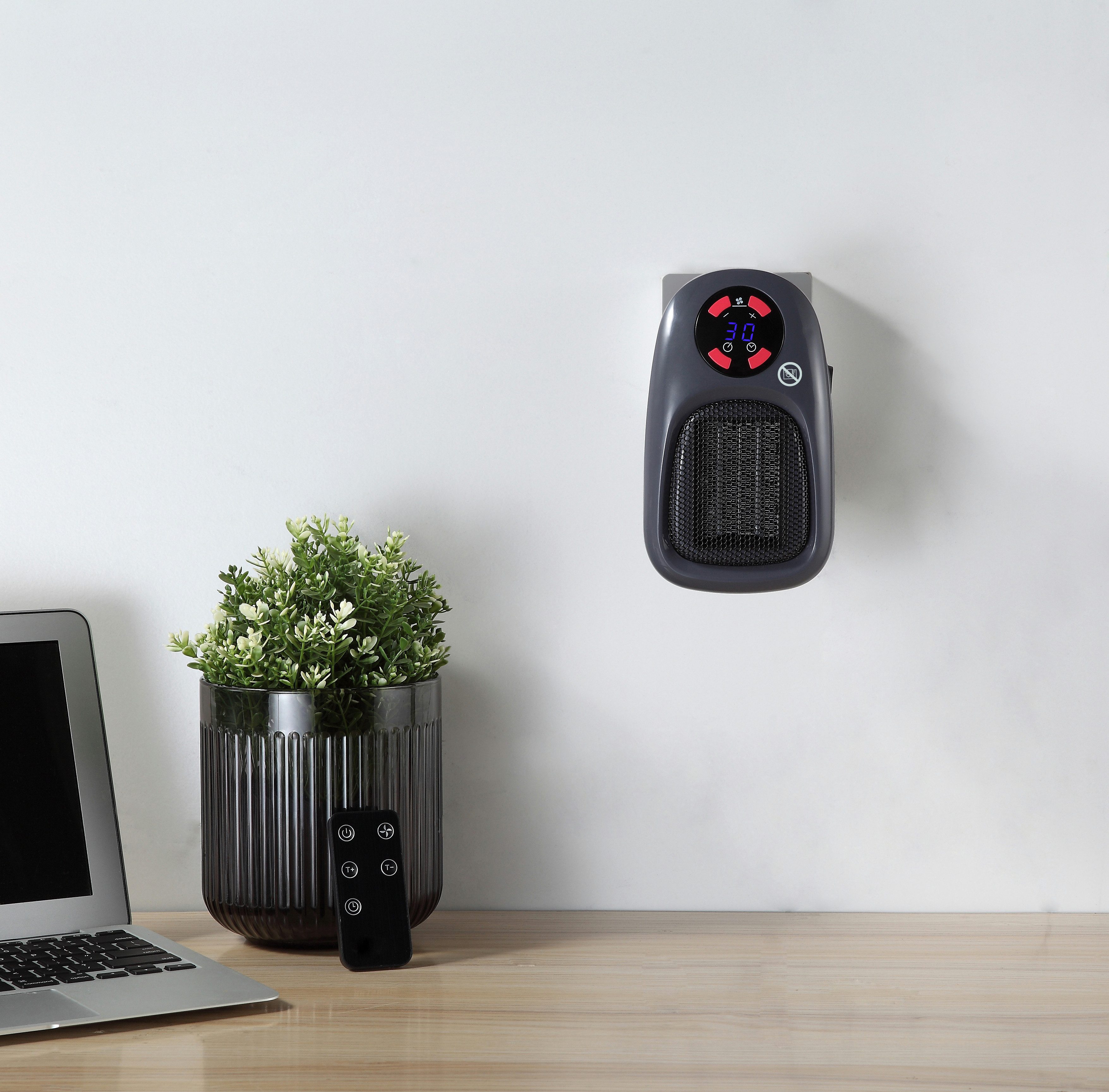 Balderia Elektrokamin Balderia Steckdosen Mini Heizung günstig online kaufen