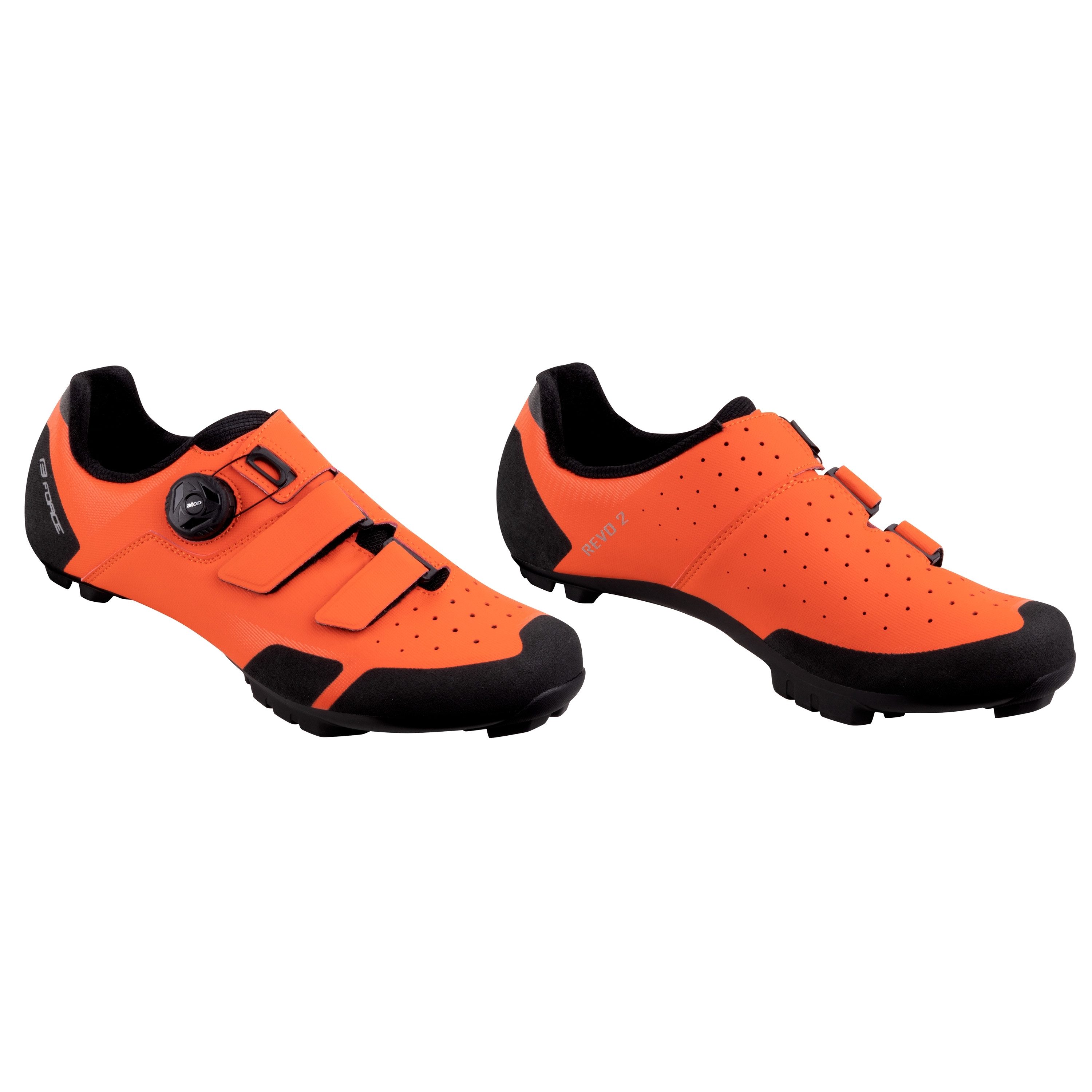 FORCE MTB Schuhe FORCE Revo 2 Orange %%% Fahrradschuh günstig online kaufen